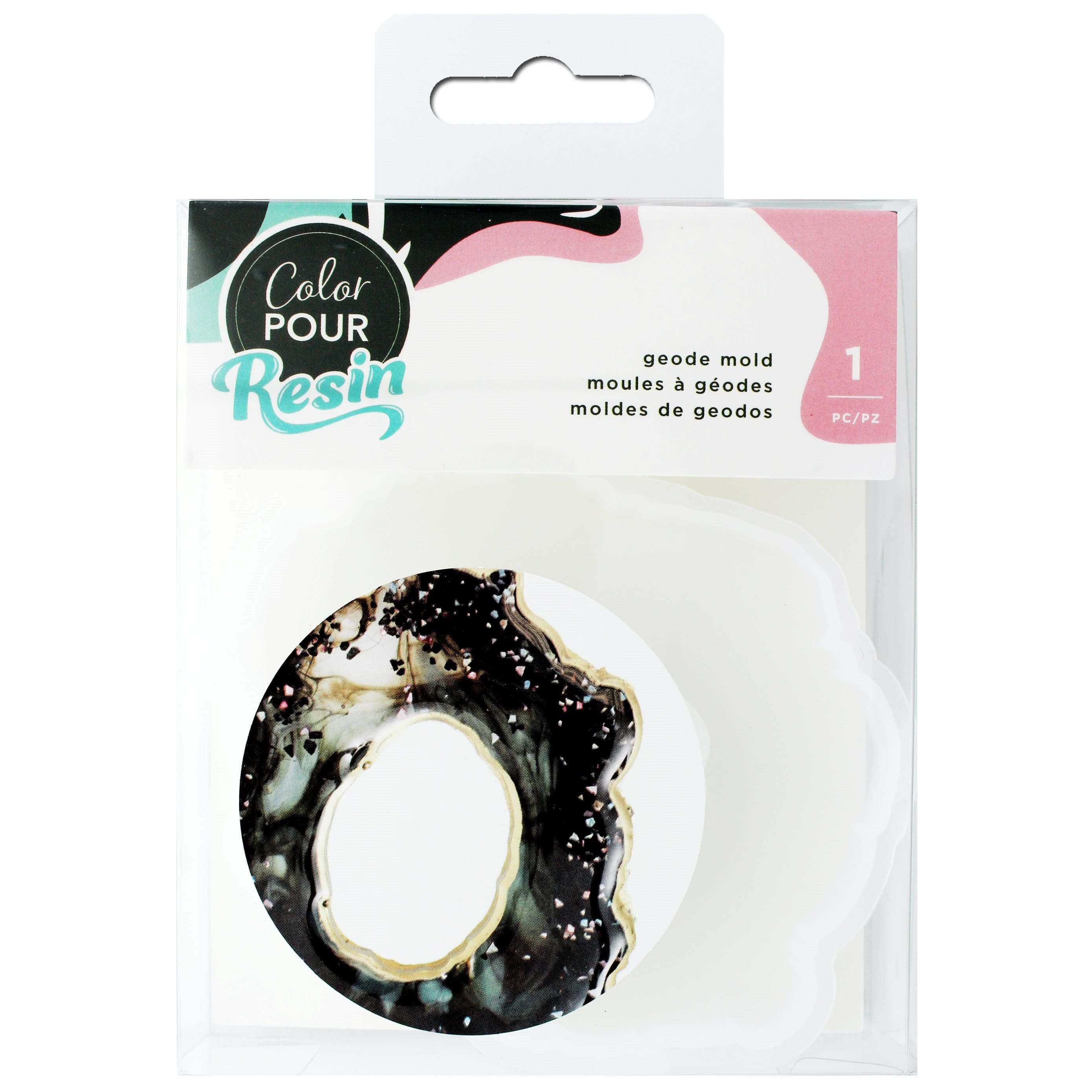 Color Pour Resin Geode Silicone Mold
