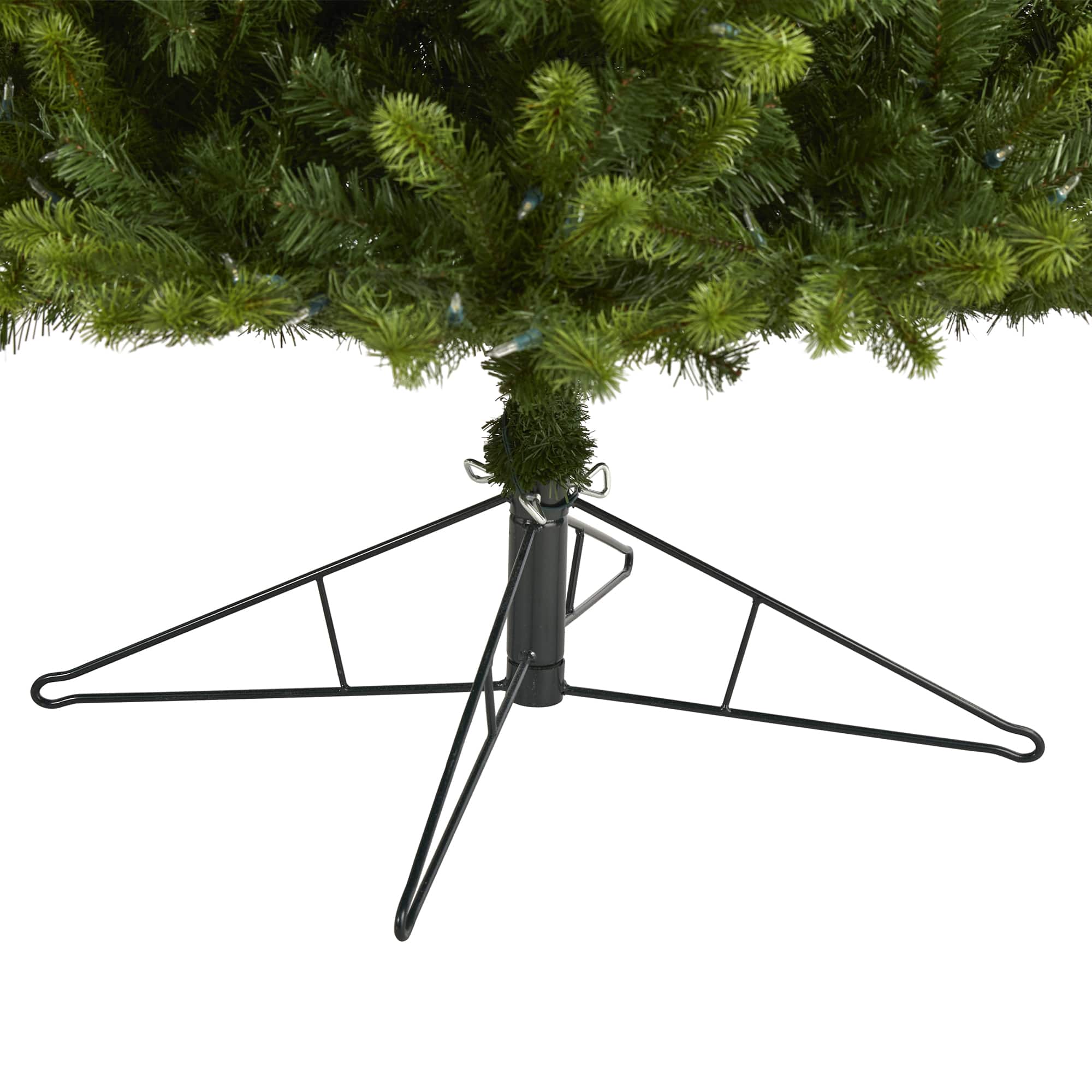 9ft. Pre-Lit Virginia Spruce Artificial Christmas Tree, Warm White LED Lights