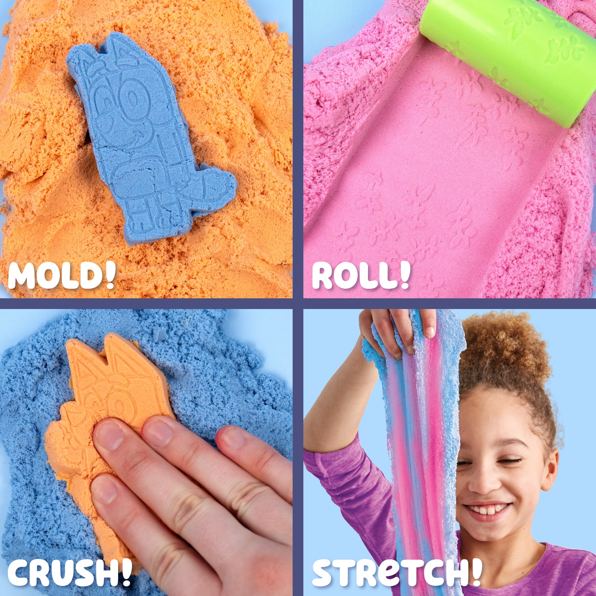 Bluey Slimy Gloop® Slimy Sand & Mold Set