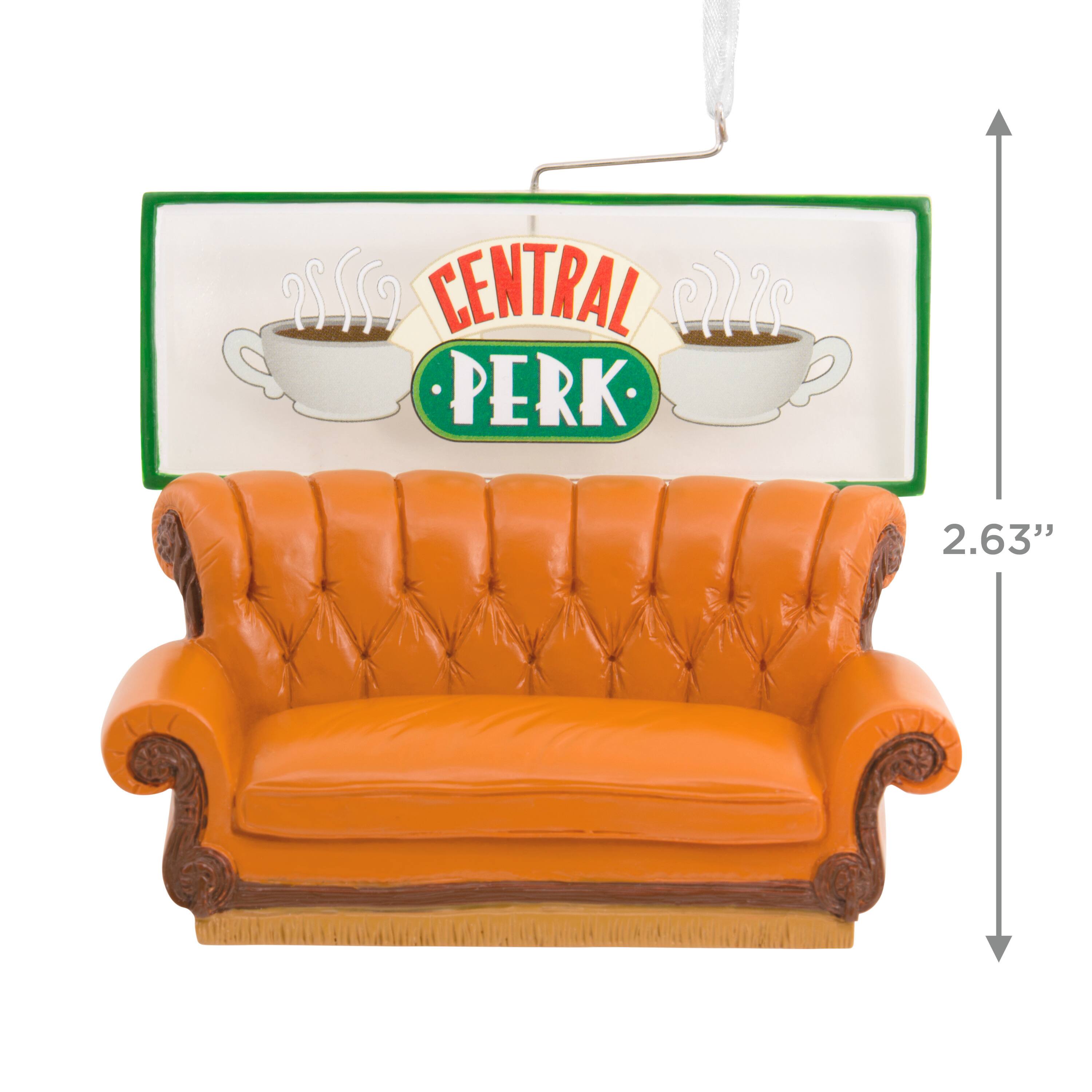 Hallmark 3&#x22; Friends Central Perk Caf&#xE9; Couch Ornament