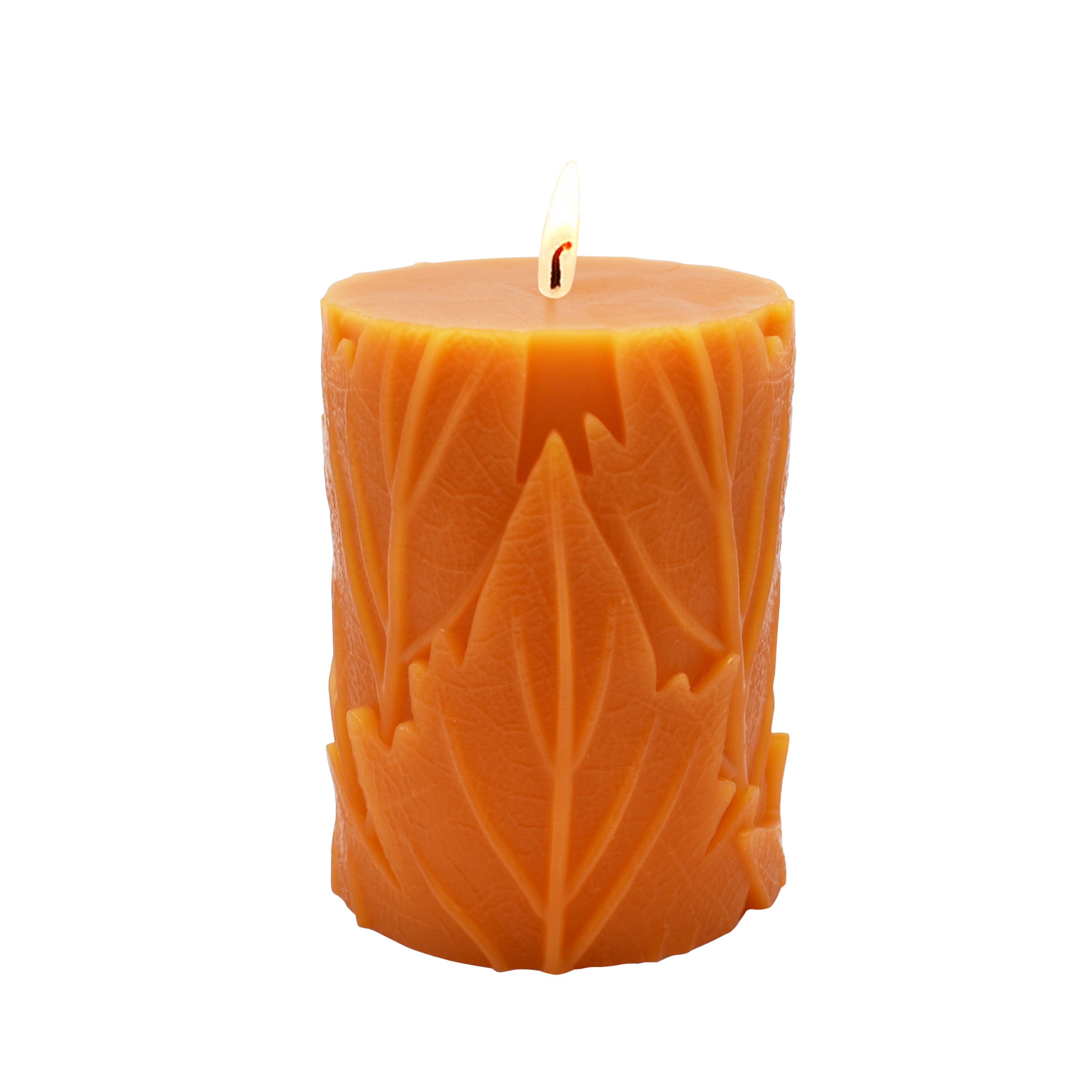3&#x22; x 4&#x22; Scented Orange Maple Leaf Candle by Ashland&#xAE;