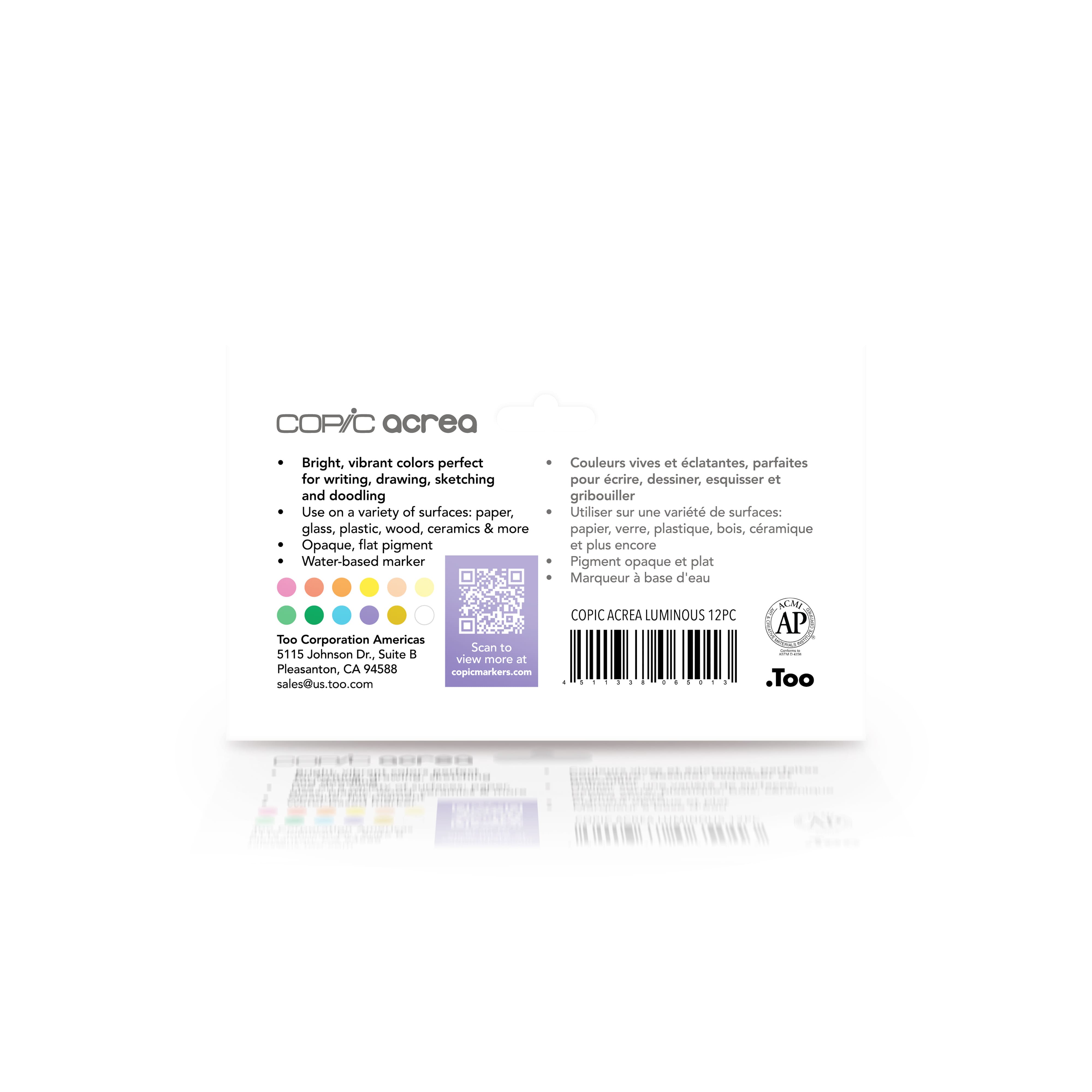 Copic® acrea Luminous Marker Set