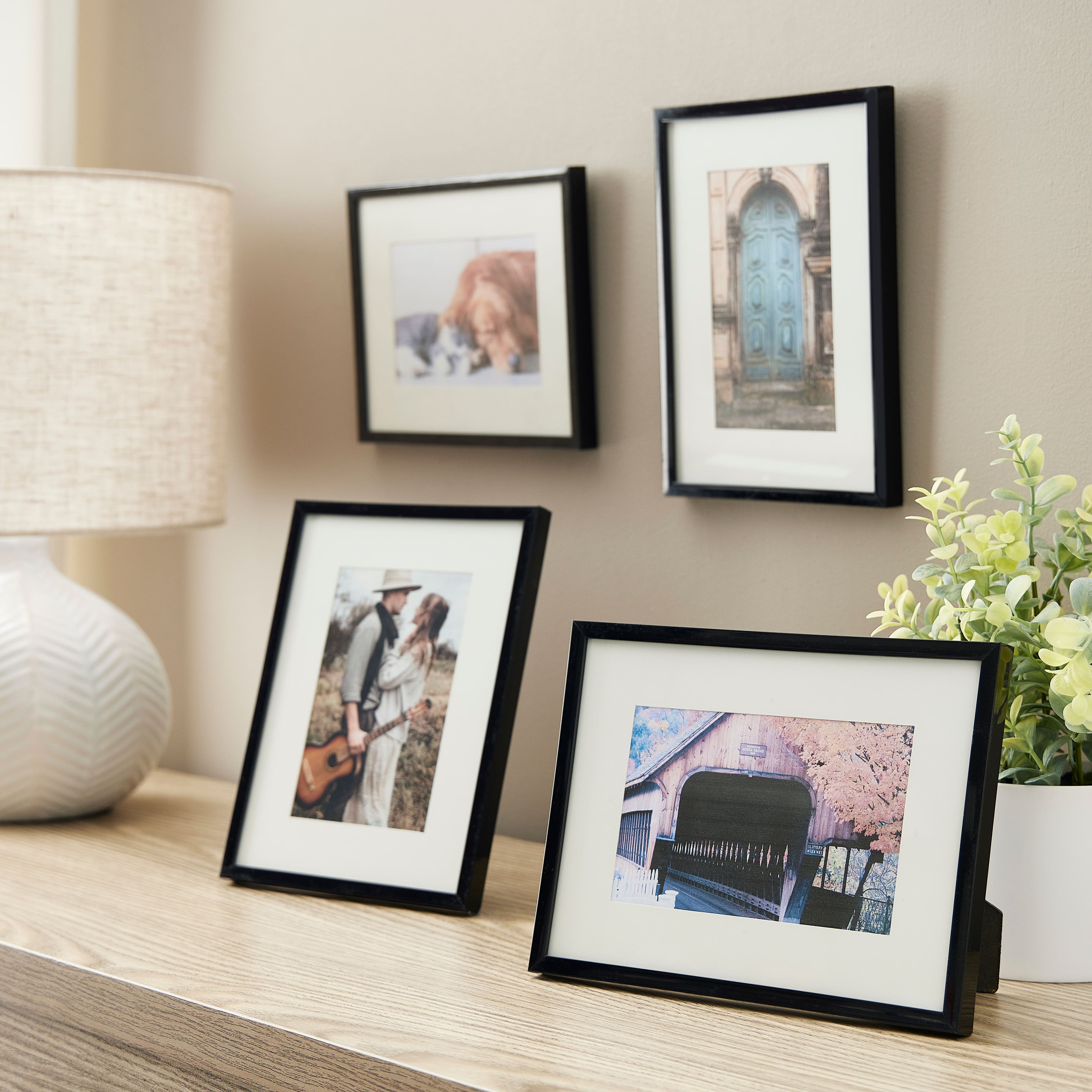 12 Packs: 5 ct. (60 total) Black Multipurpose 4" x 6" Frames, Basics by Studio Décor®