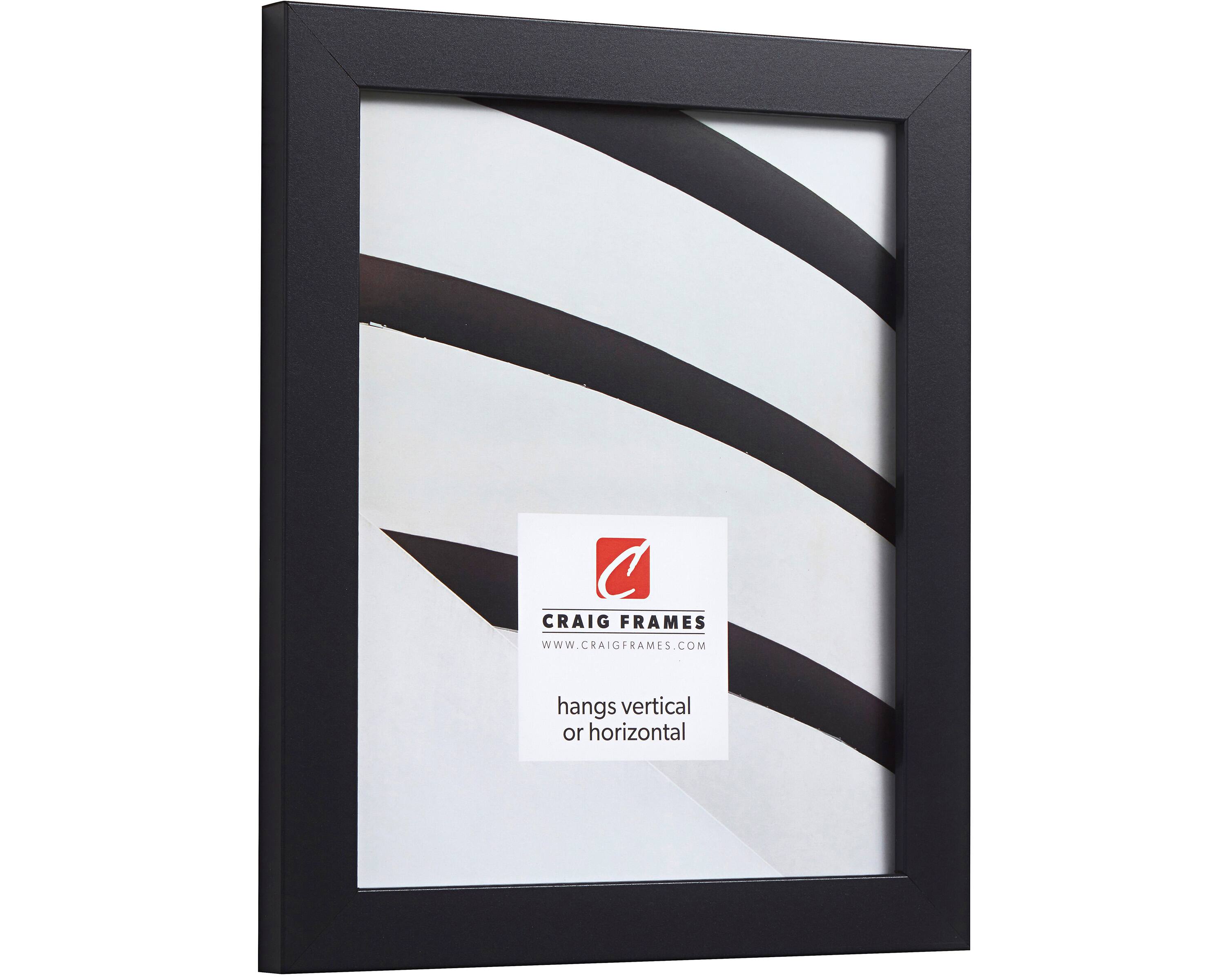 Craig Frames Essentials Mystic Satin Black Picture Frame
