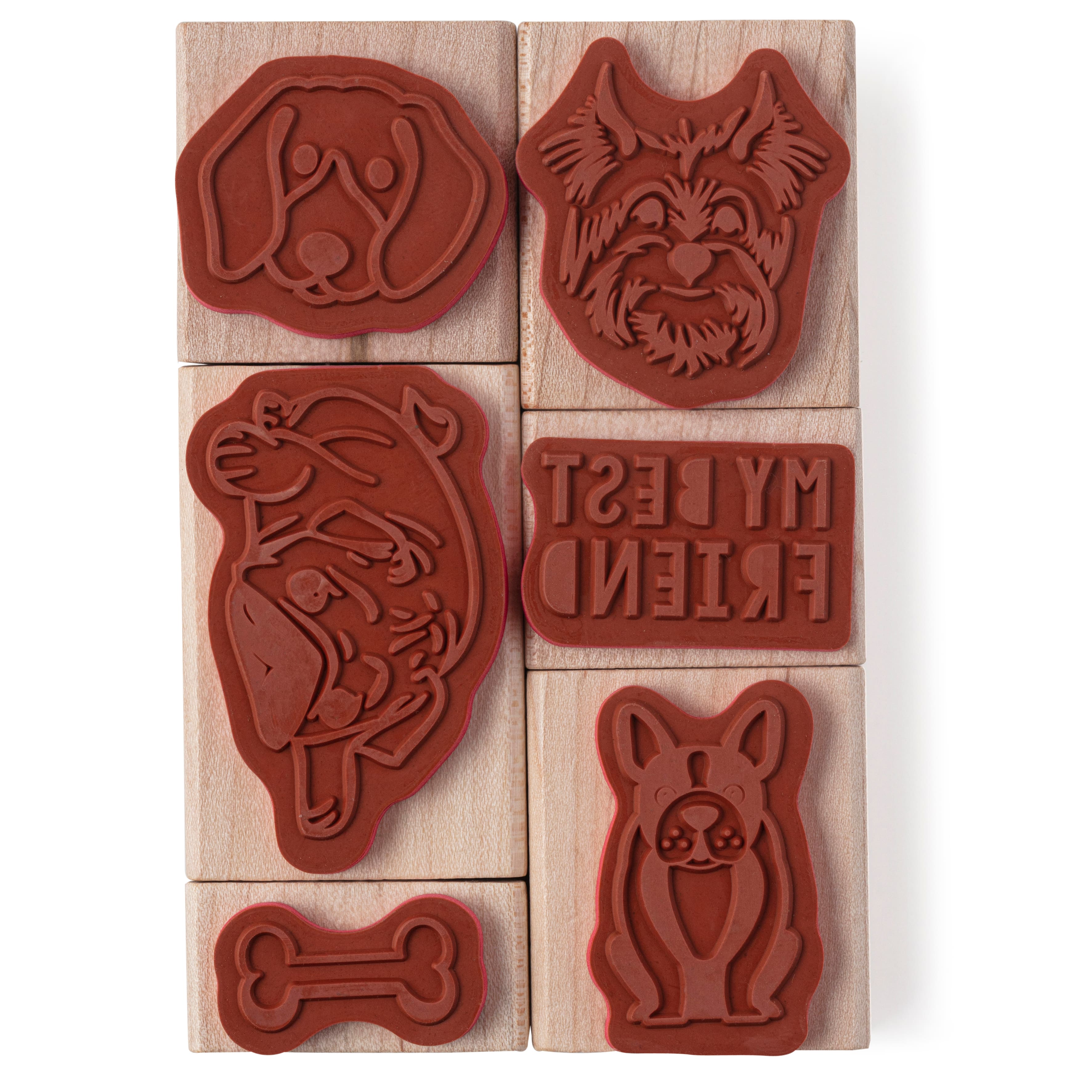 Dogs Wood Stamp Set by Recollections™