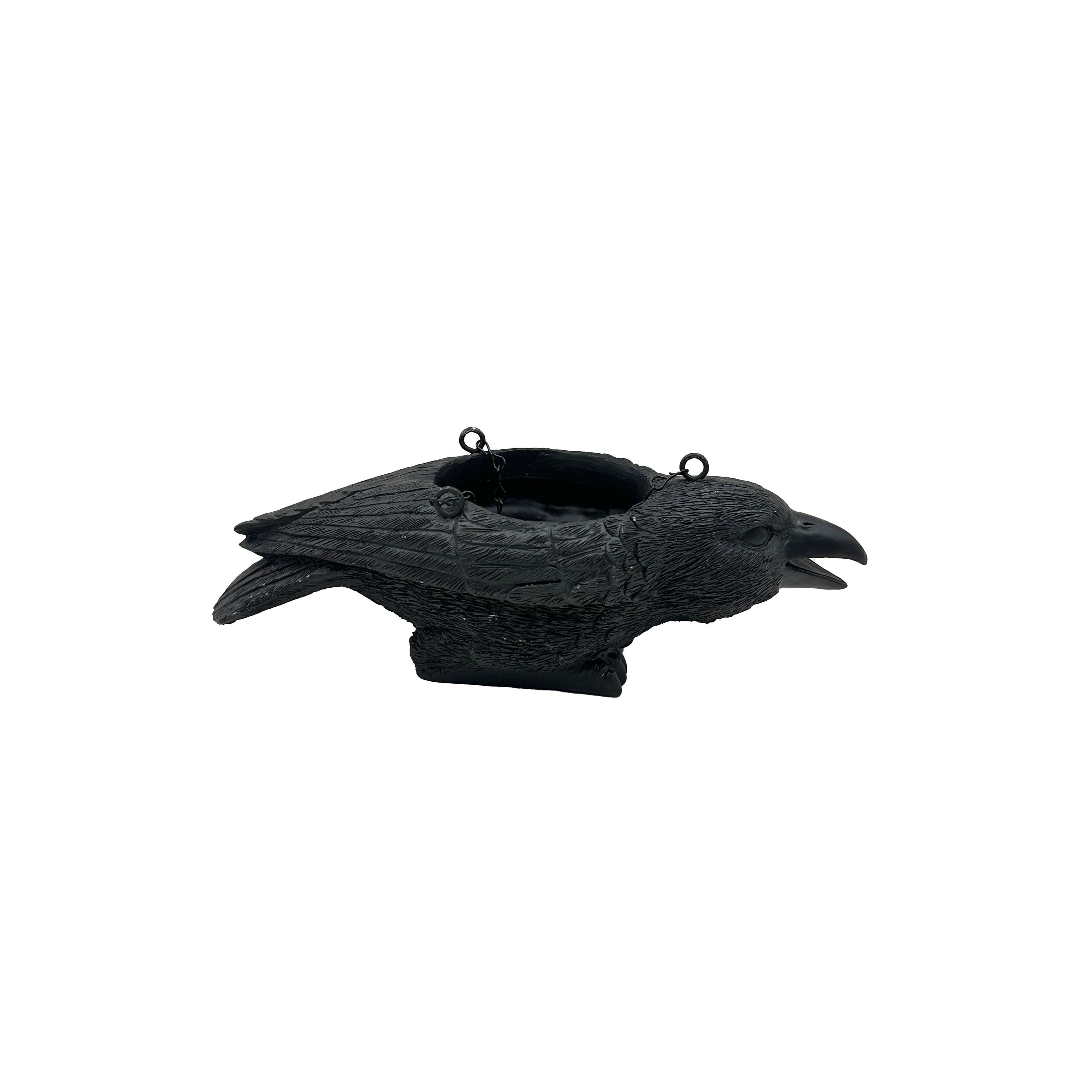 11.5&#x22; Black Crow Hanging Planter by Ashland&#xAE;