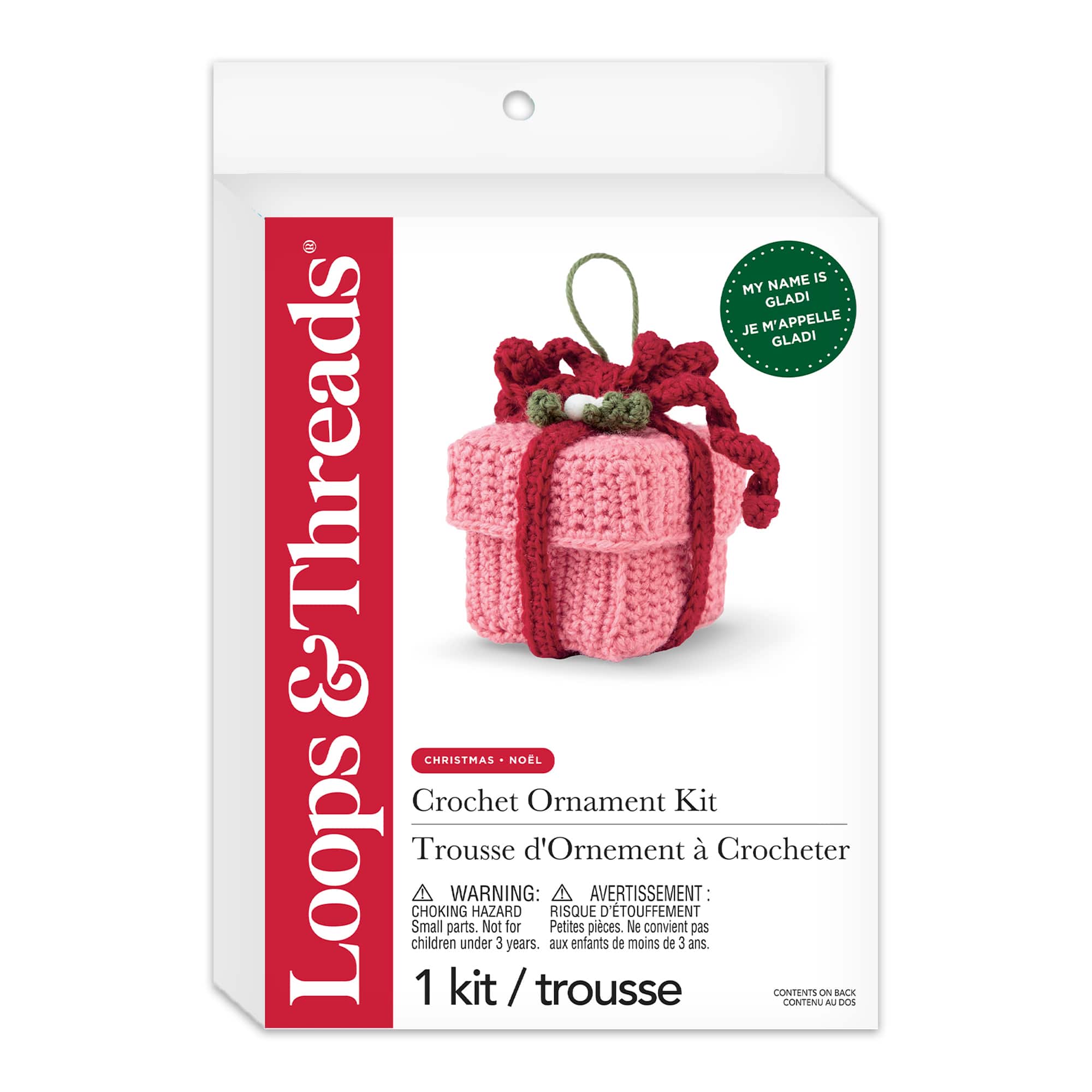 Intermediate Gift Amigurumi Crochet Ornament Kit by Loops &#x26; Threads&#xAE;