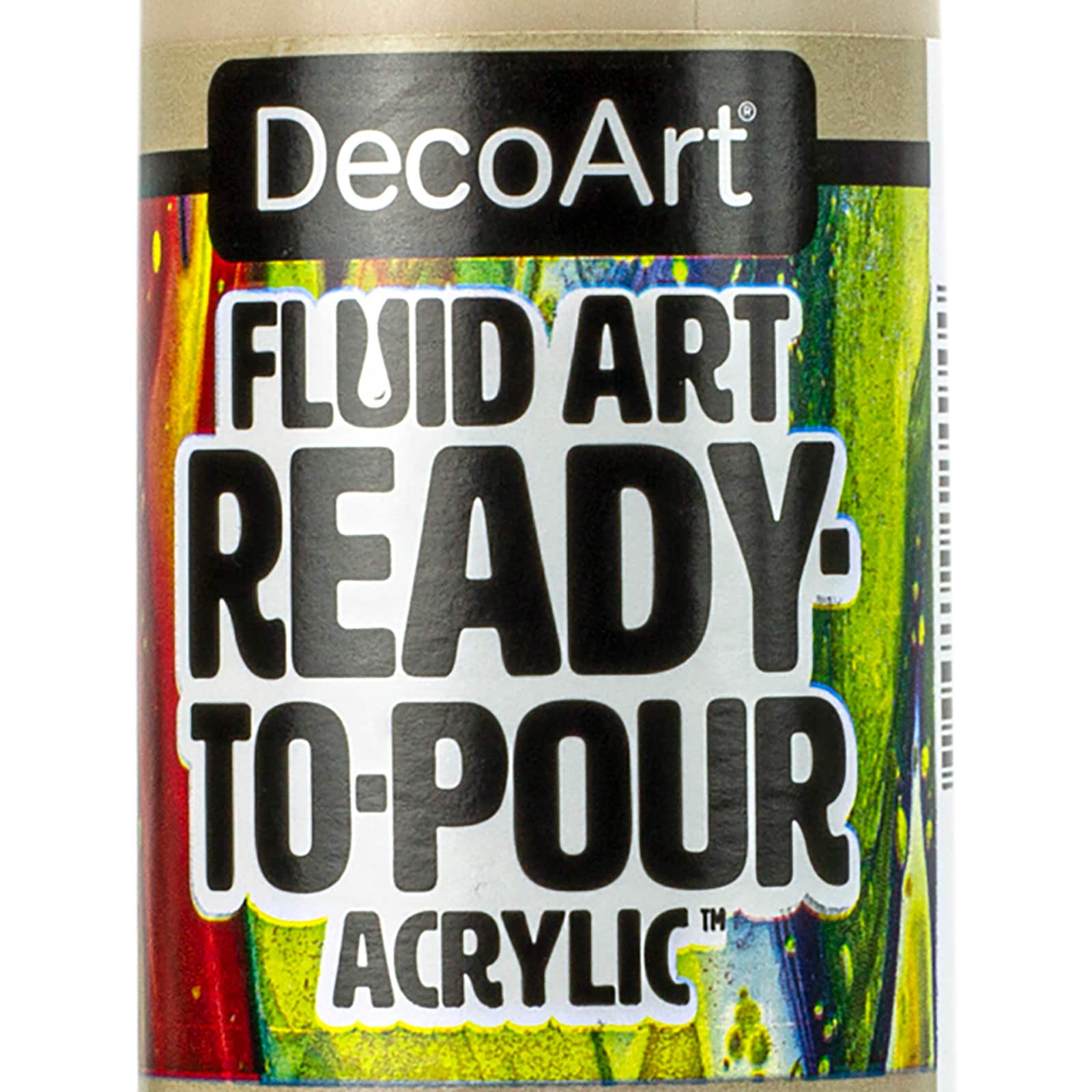 Deco Art DecoArt FluidArt Ready-To-Pour Acrylic Paint 8oz-Lavender