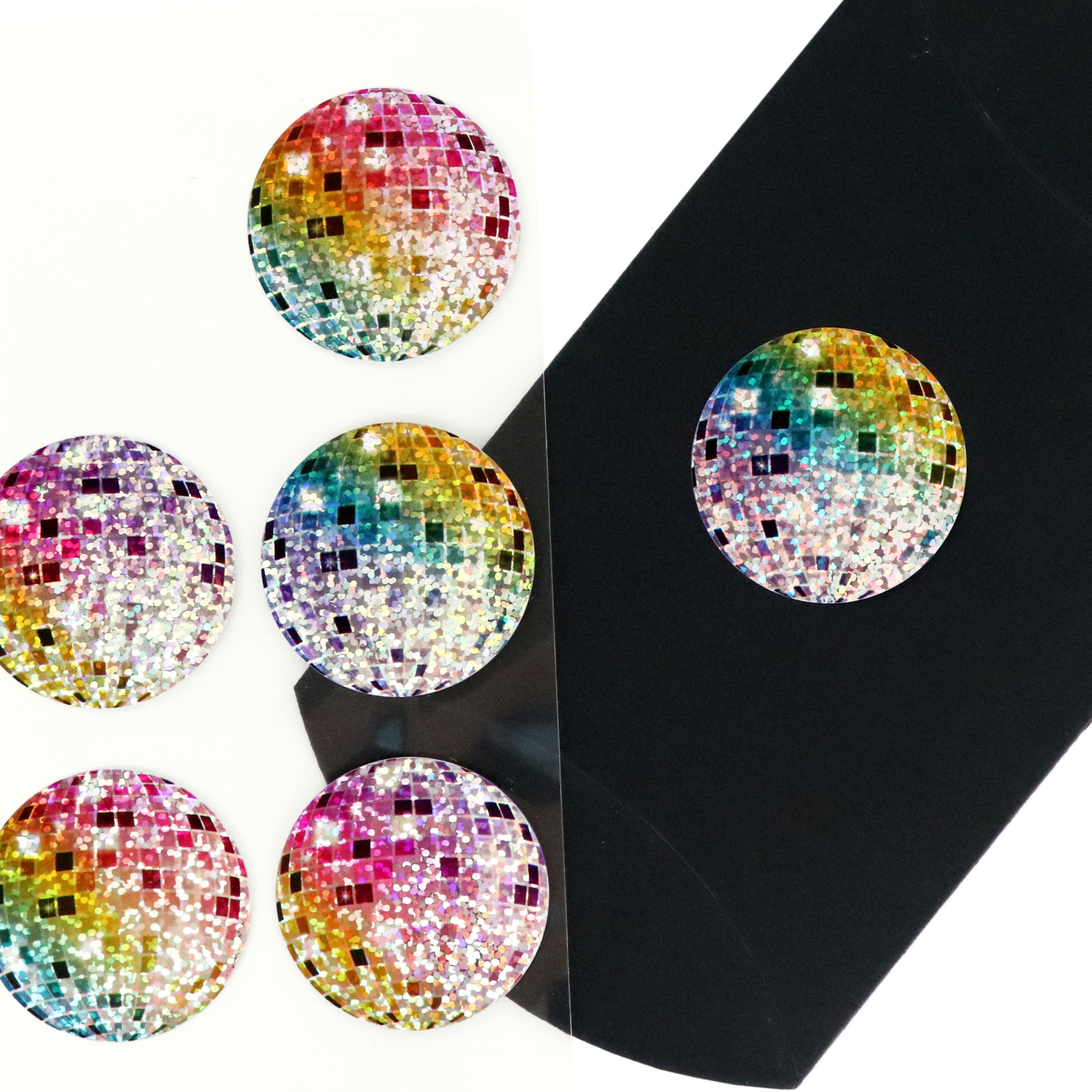 Holographic Pastel Discoball Stickers by Recollections&#x2122;