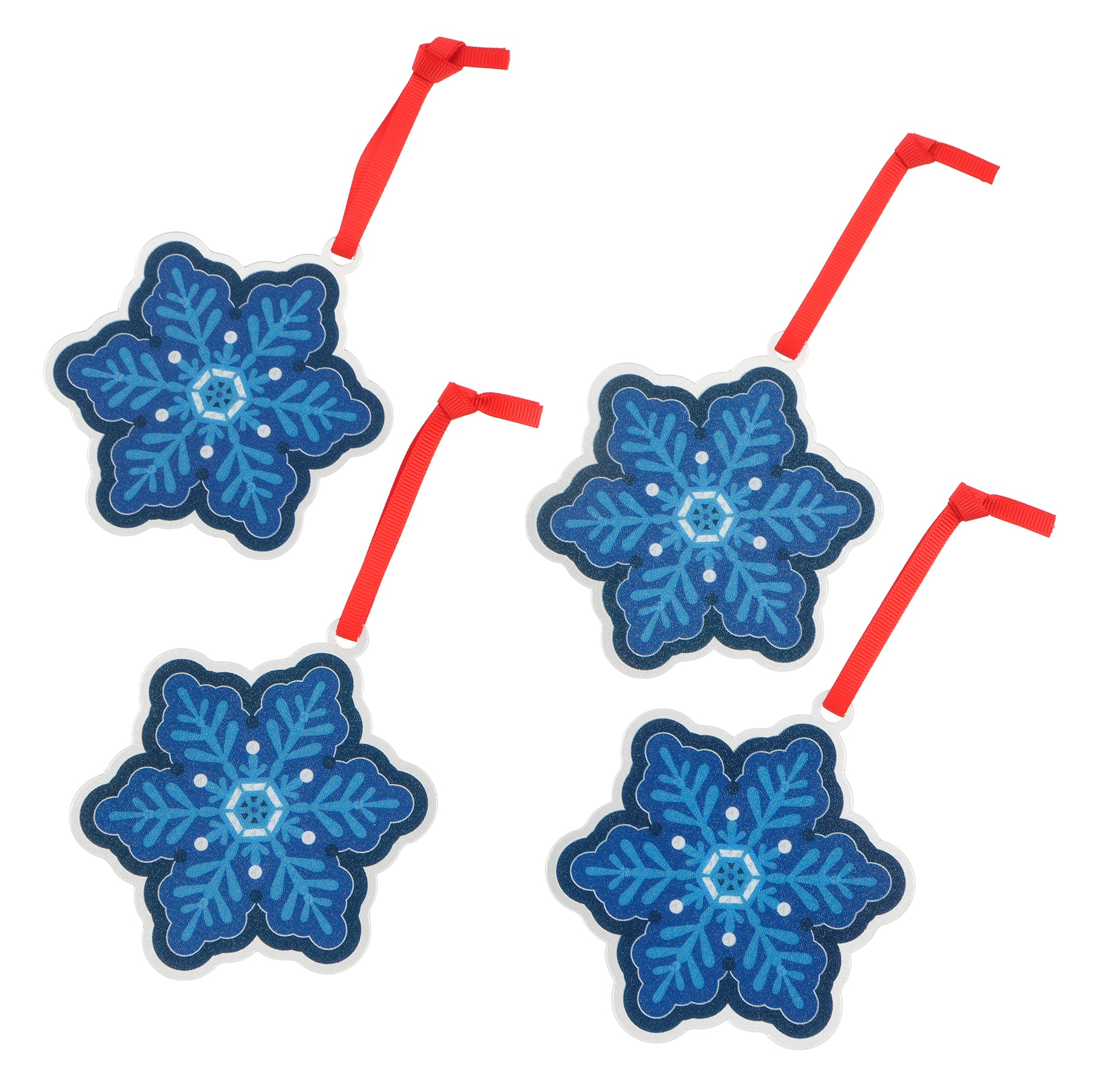 Snowflake Diamond Art Ornaments Kit by Make Market&#xAE;