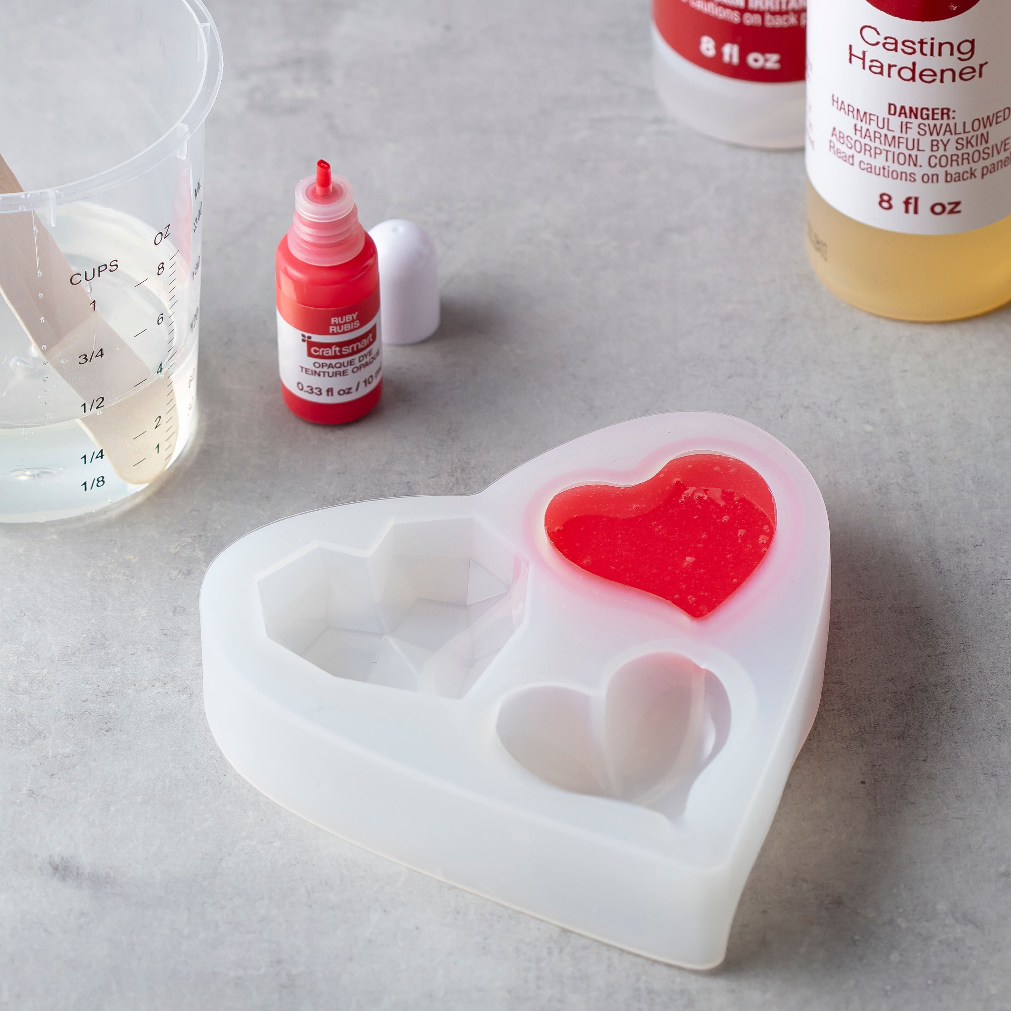 1pc Random Silicone Mold, Creative Heart Design DIY Silicone Mold For  Crafts