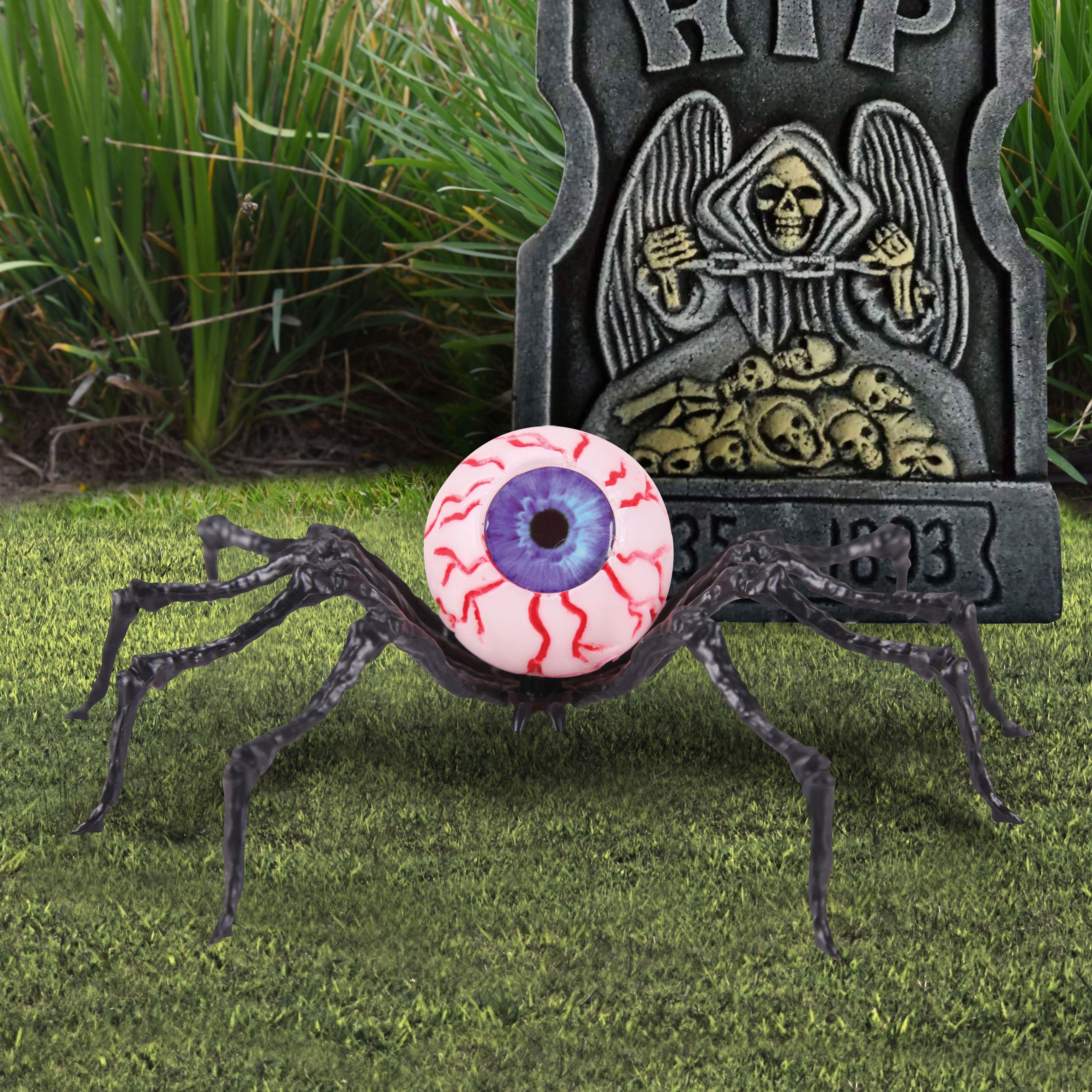 7.75" Mini Eyeball Spider Décor by Ashland®