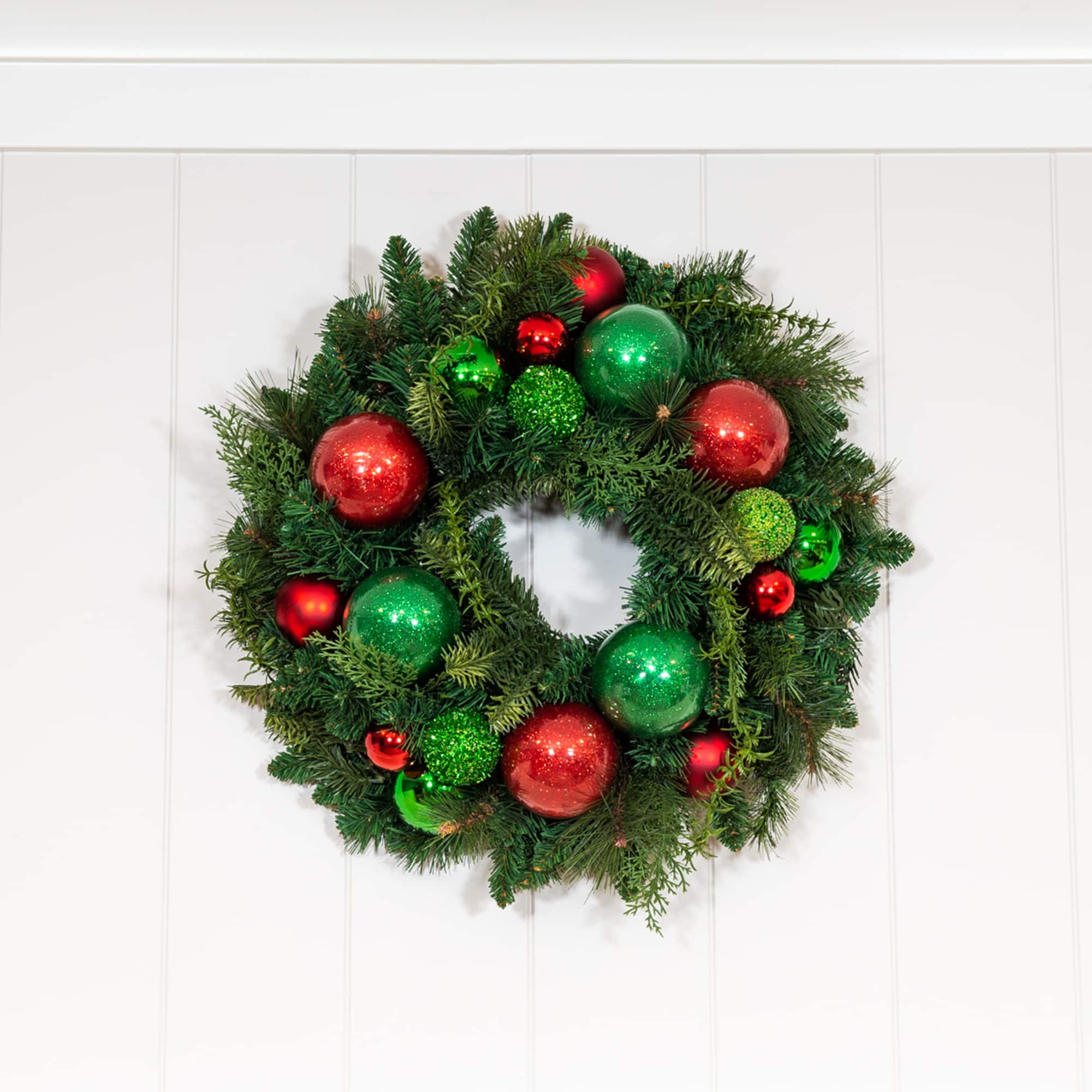 Village Lighting 24" Christmas Cheer Wreath