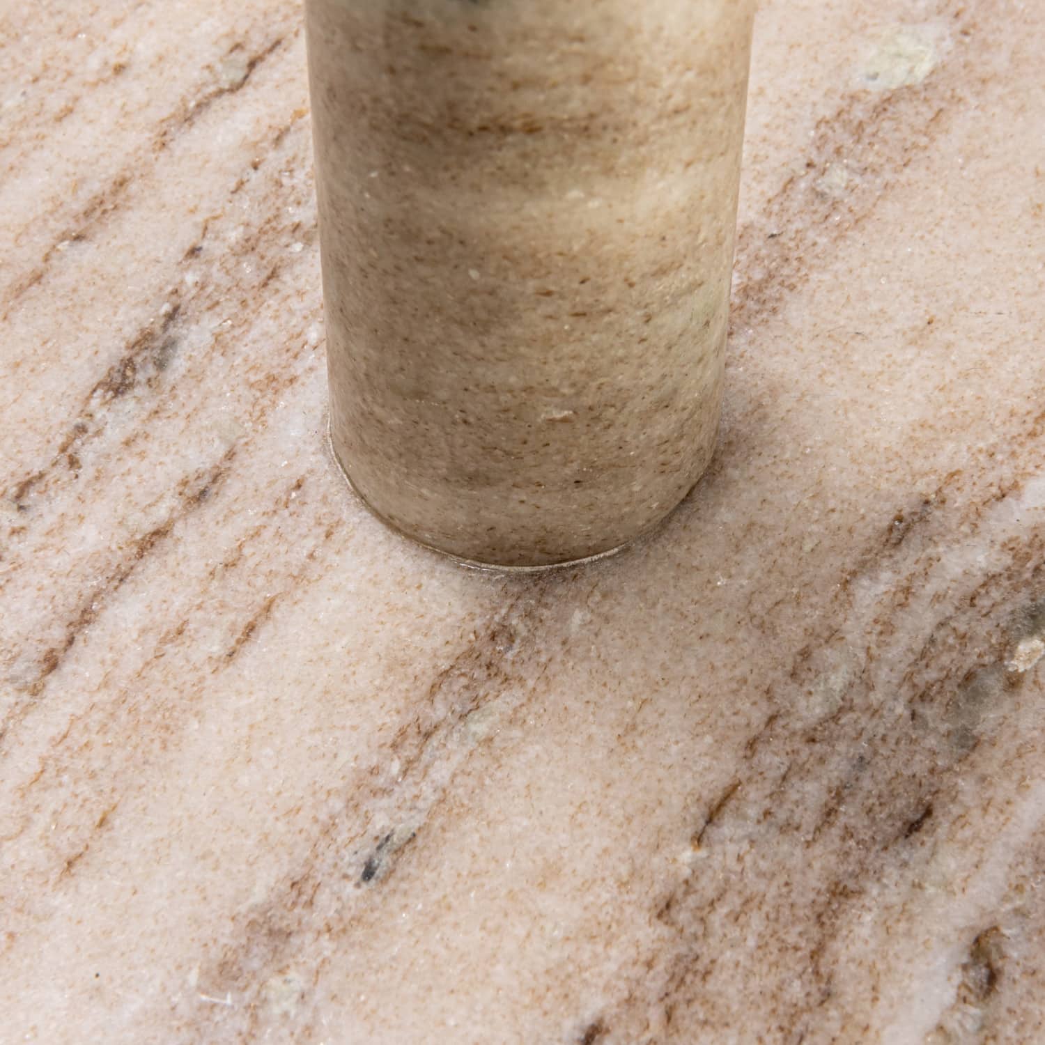 Hello Honey® 12" Modern Marble with Brass Detail Paper Towel Holder