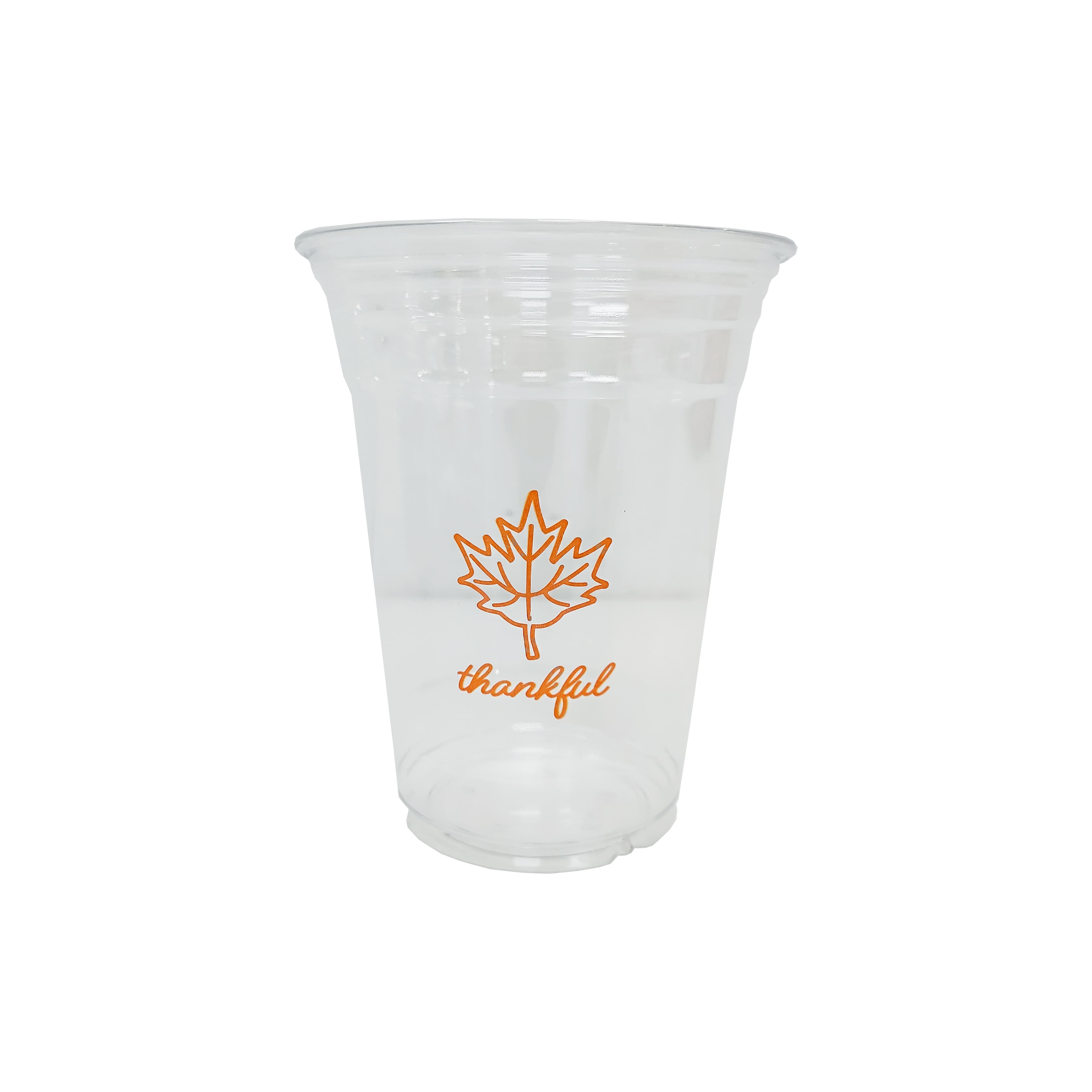 16oz. Thankful Plastic Cups, 12ct. by Celebrate It&#x2122;