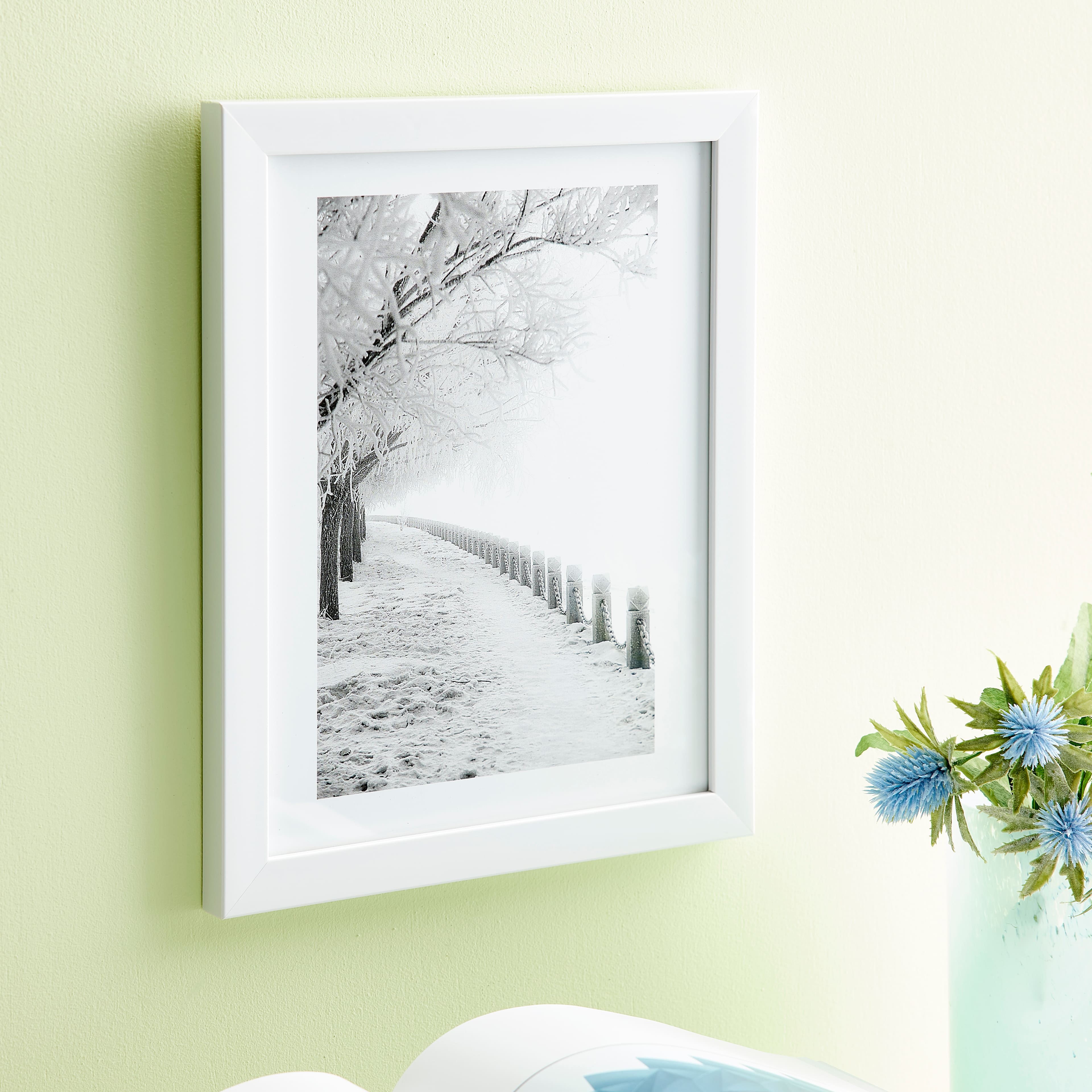 12 Pack: White Narrow 8.5" x 11" Frame, Aspect by Studio Décor®
