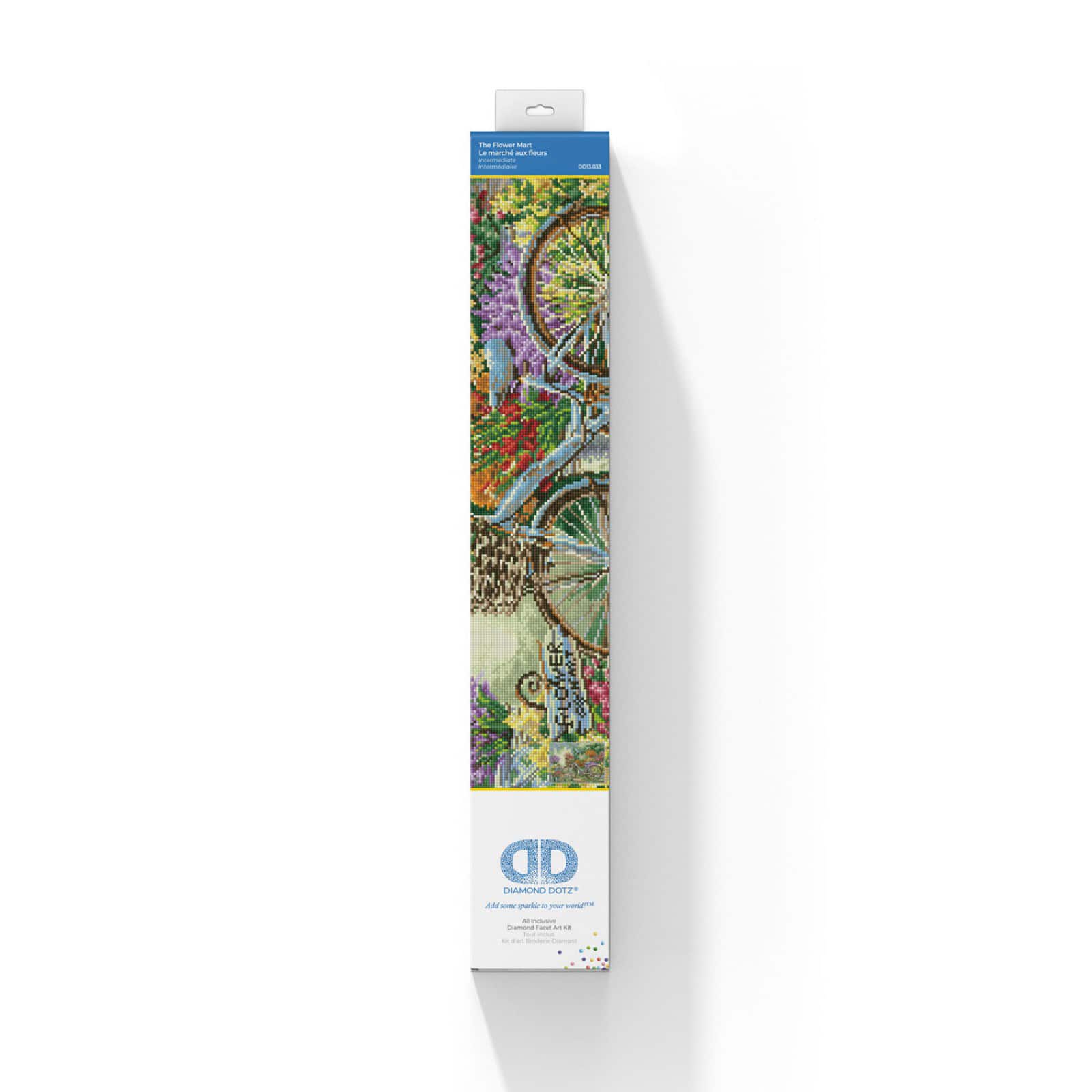 Diamond Dotz&#xAE; Advanced The Flower Mart Diamond Painting Kit