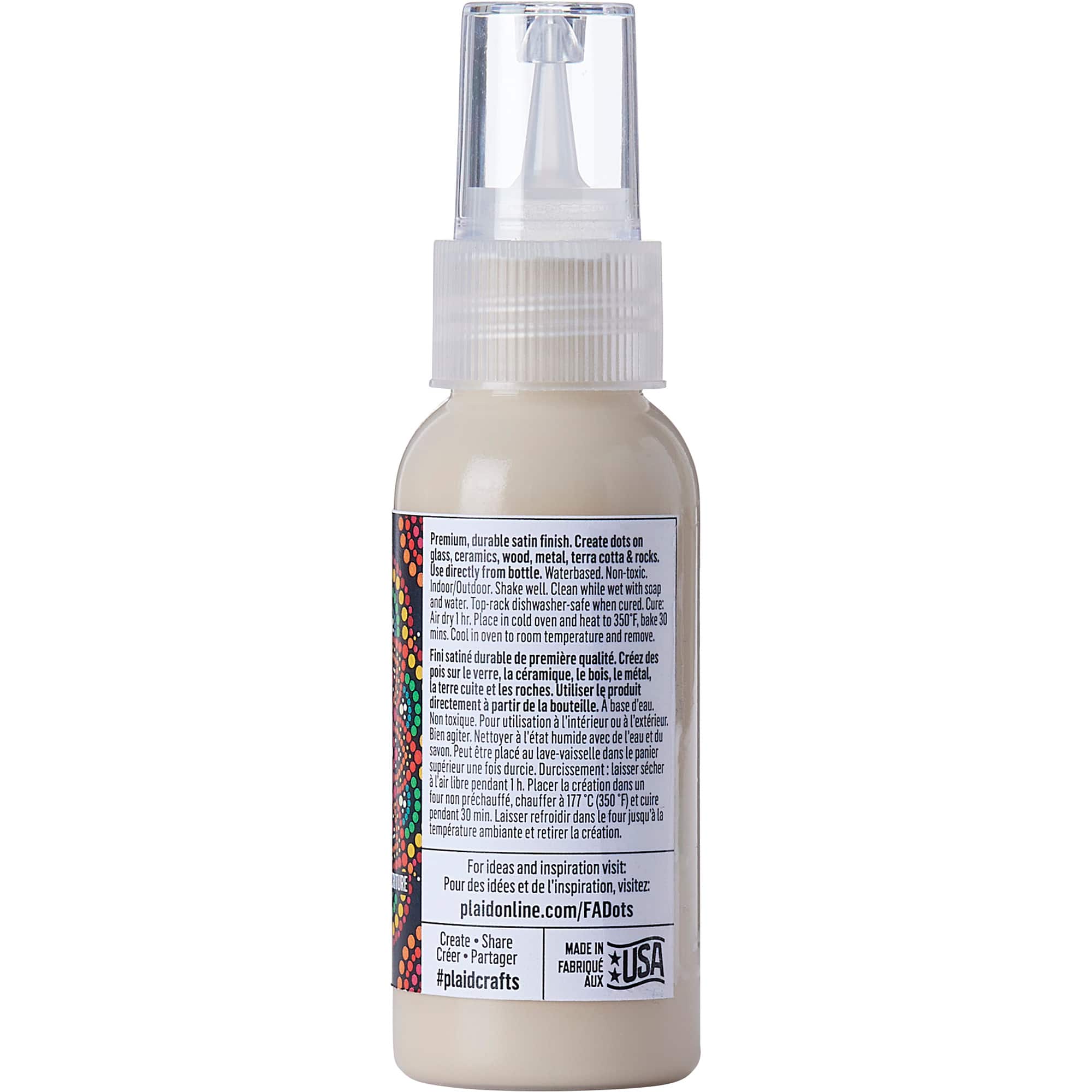 12 Pack: FolkArt® Dots™ Acrylic Dotting & Writing Paint