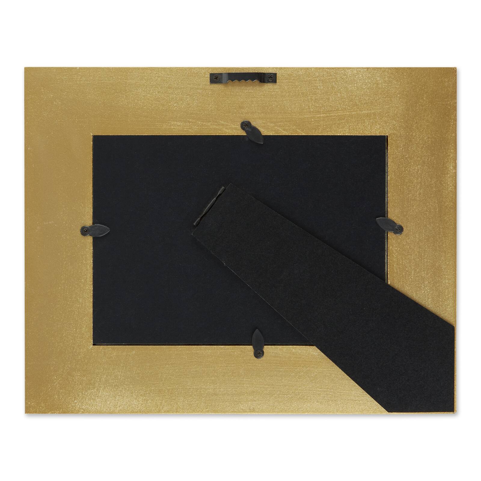 DII® Antique Gold Rub 5" x 7" Farmhouse Picture Frame