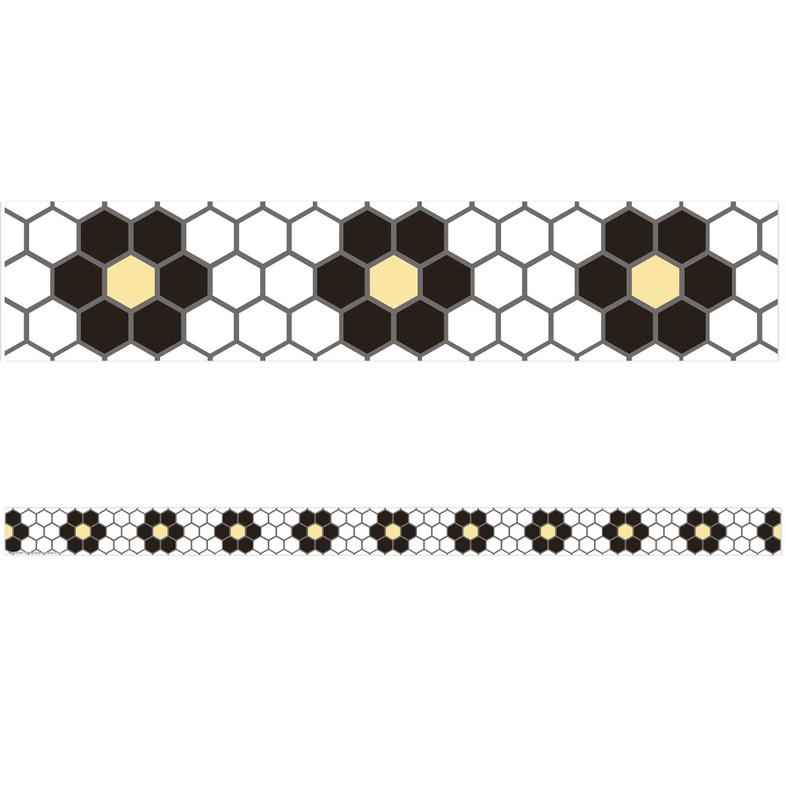 Eureka The Hive Floral Mosaic Deco Trim&#xAE; Set