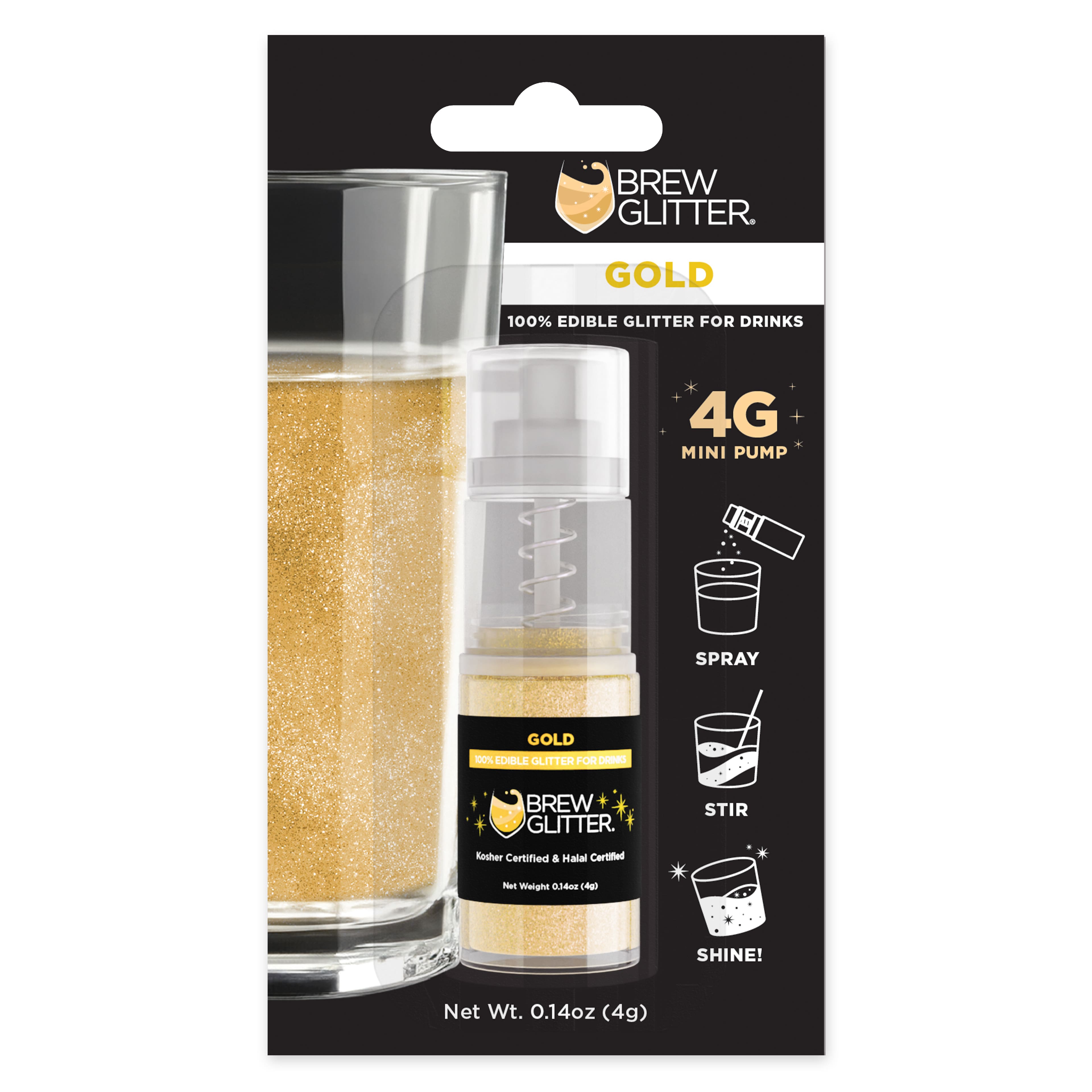 Bakell&#xAE; Brew Glitter&#xAE; Edible Drink Glitter