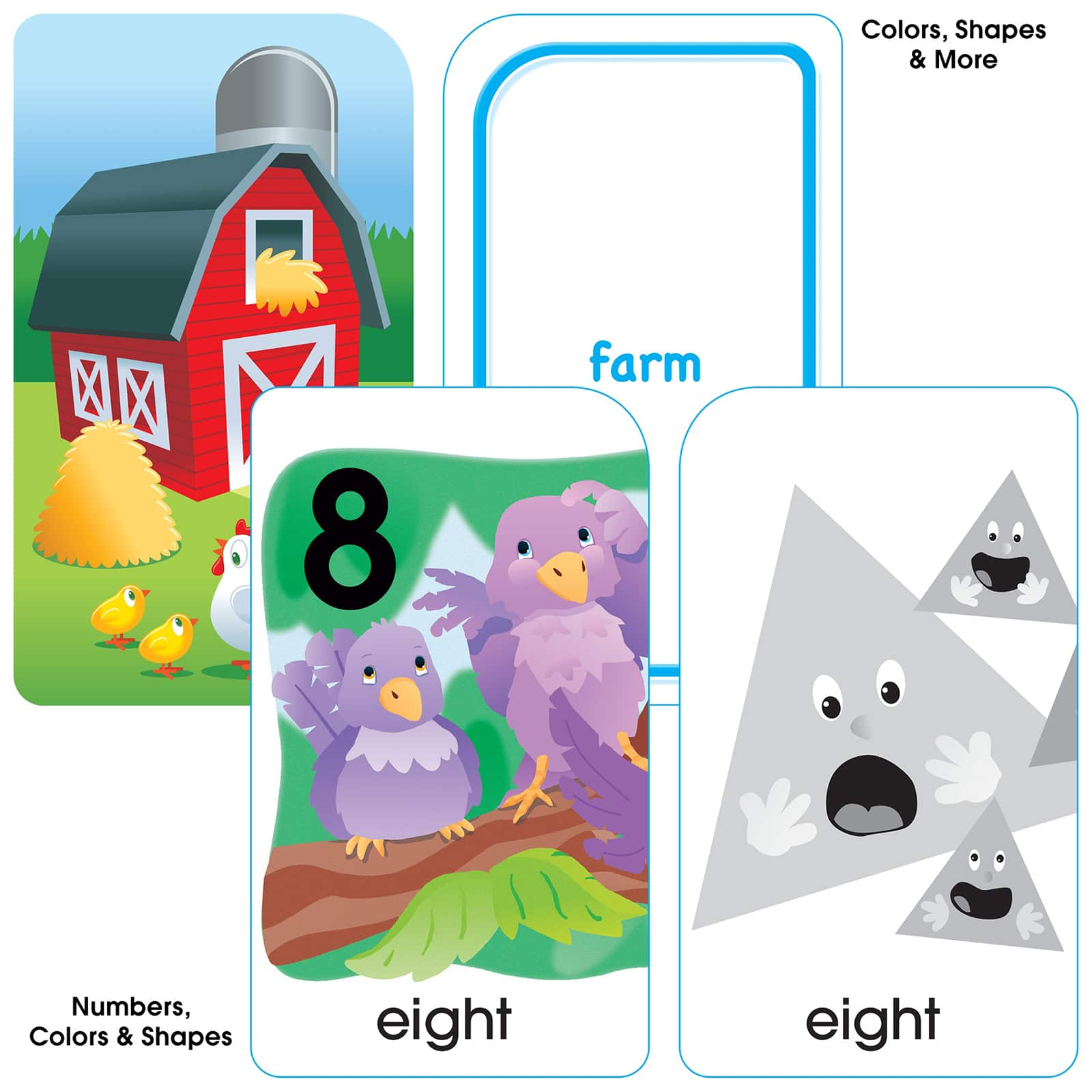 School Zone&#xAE; 4-Pack Preschool Flash Cards