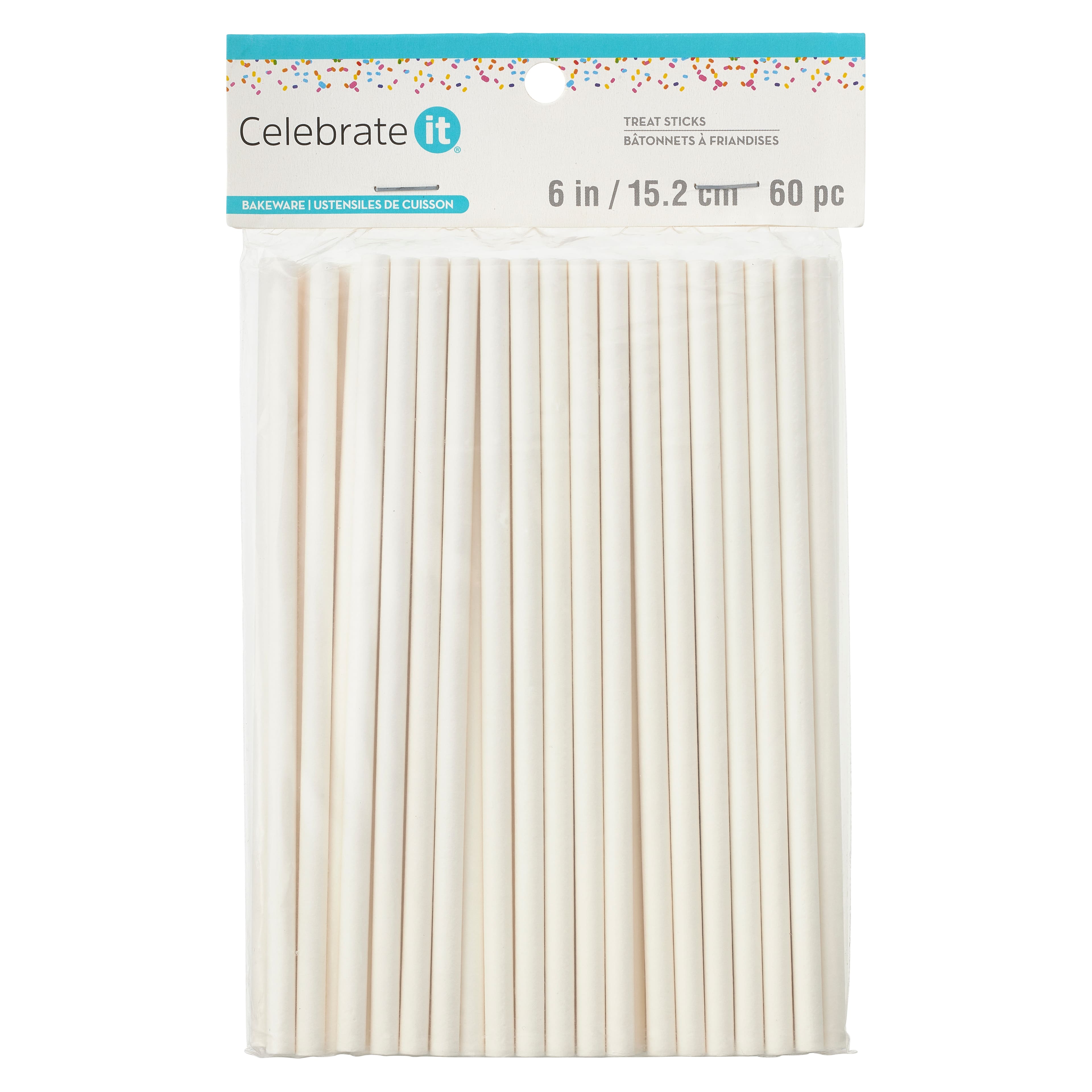 12 Packs: 60 ct. (720 total) 6" Cookie Sticks by Celebrate It®