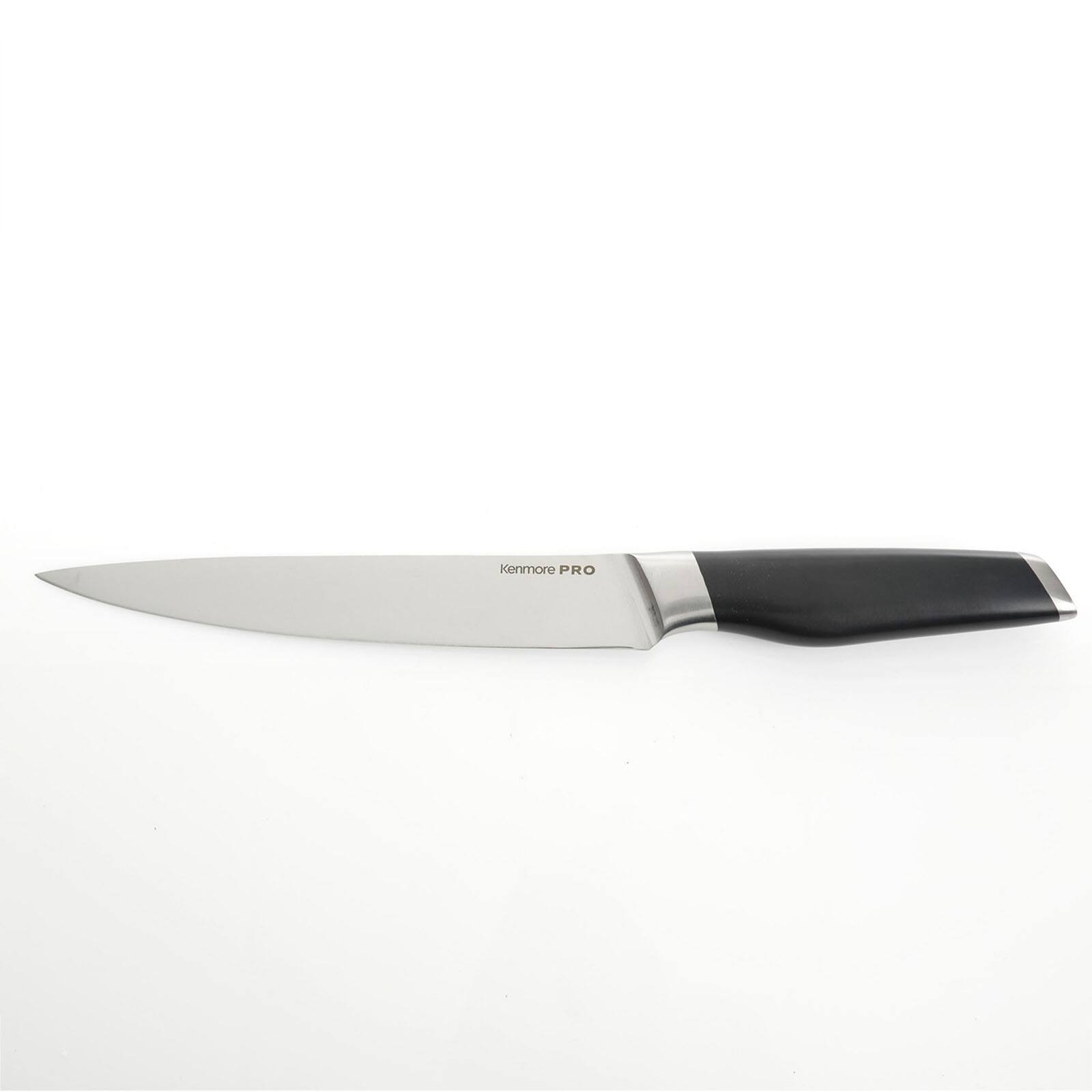 Kenmore® Pro Truman 6-Piece Black High Carbon Stainless Steel Cutlery Set