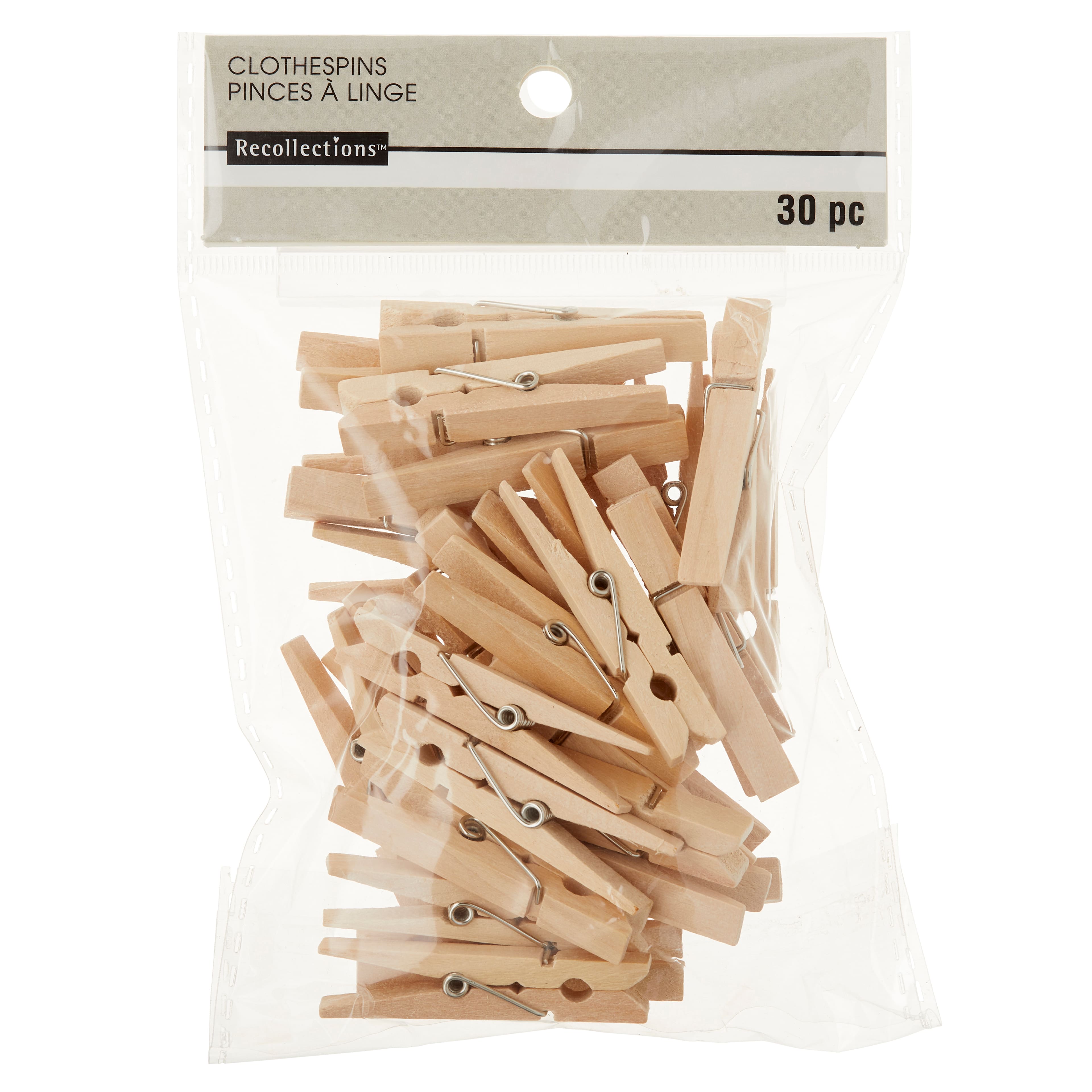 Mini Walnut Clothespins by Recollections™