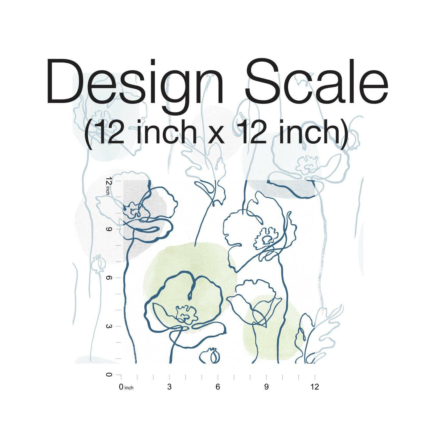 RoomMates Modern Poppy Peel & Stick Wallpaper