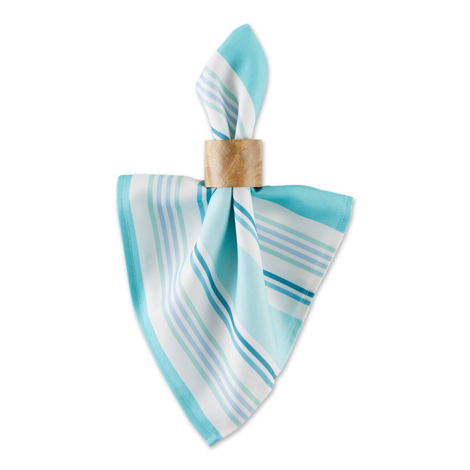 Beach House Stripe Print Outdoor Napkin, 6ct.
