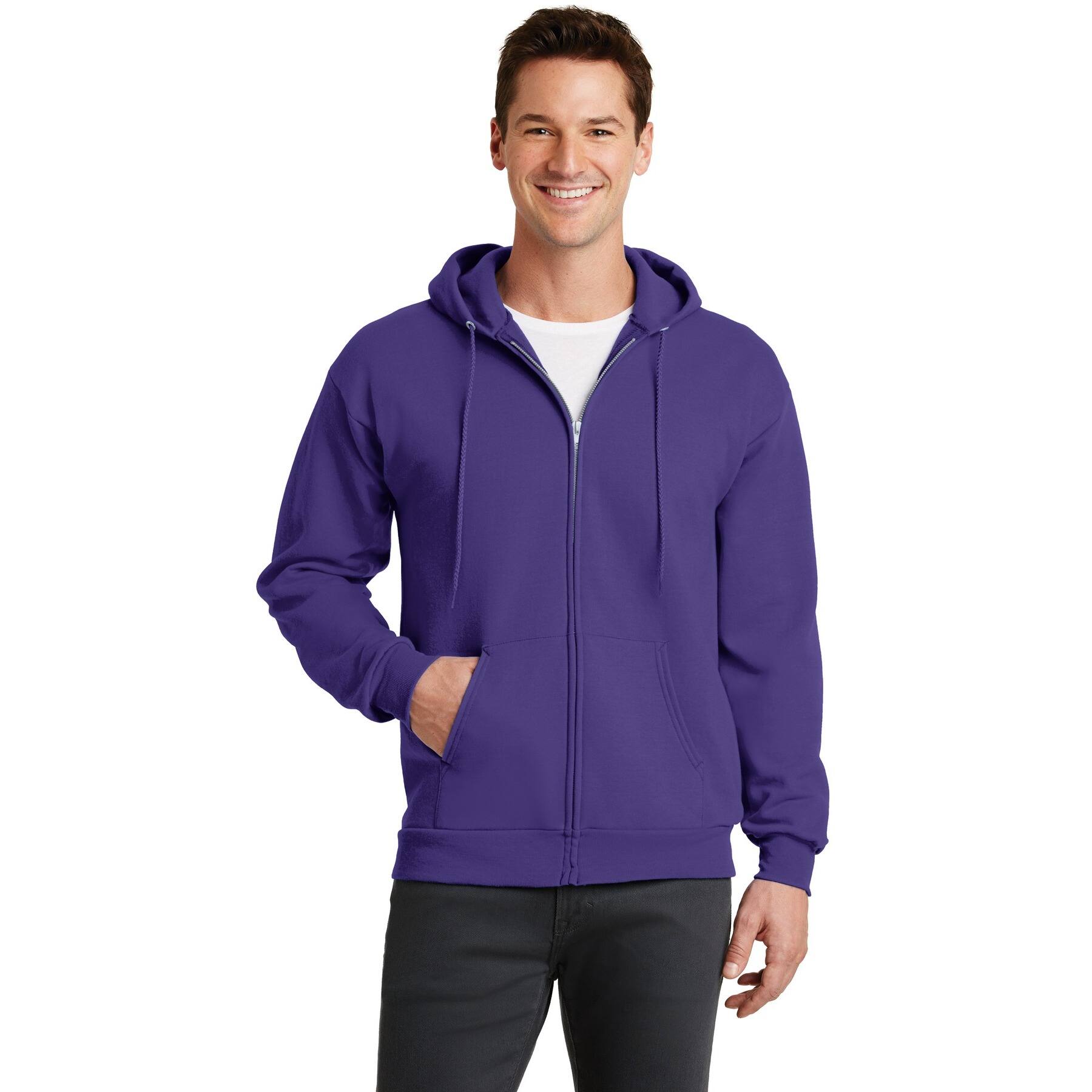 Port &#x26; Company&#xAE; Core Fleece Full-Zip Hooded Sweatshirt