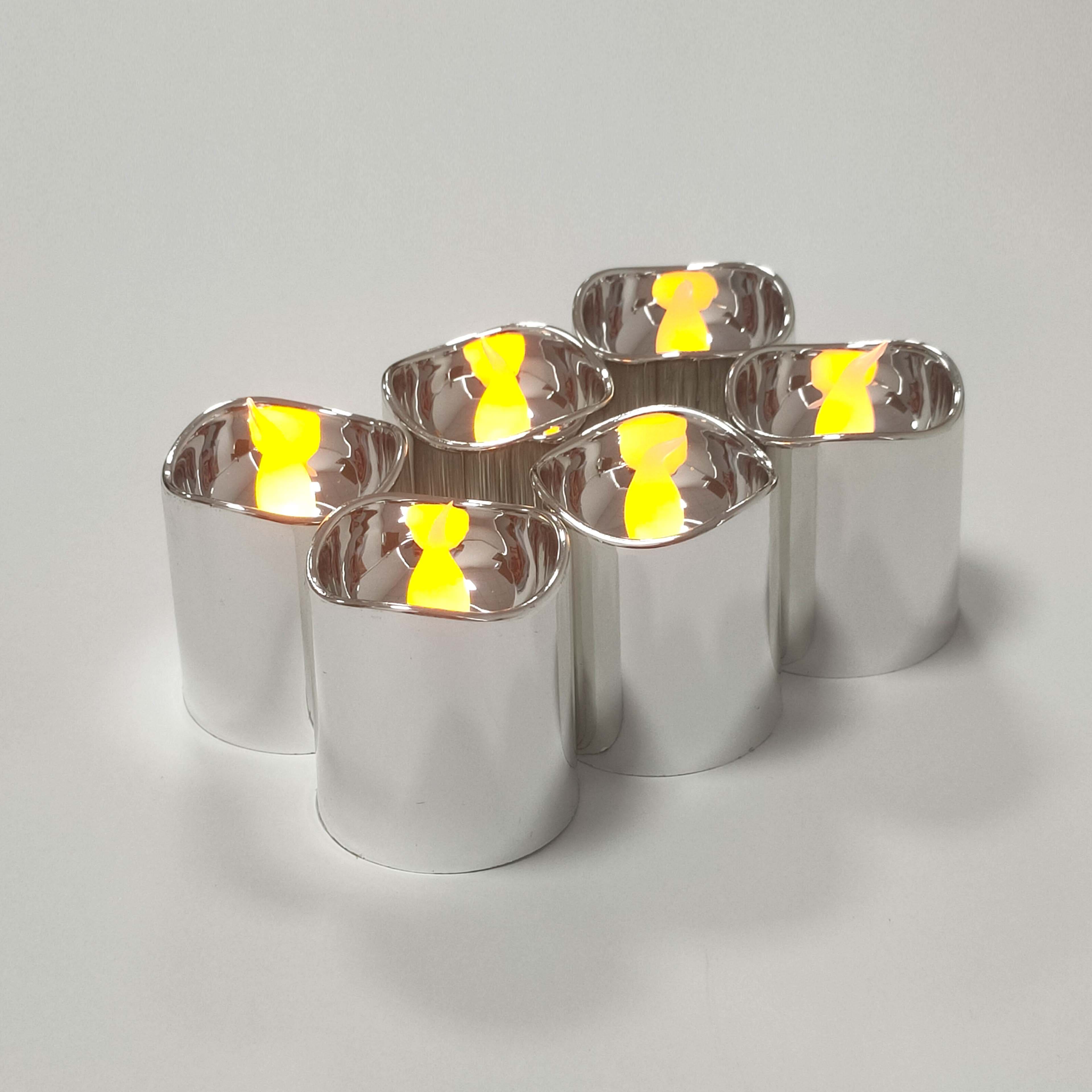 Silver LED Votives, 6ct. by Ashland&#xAE;