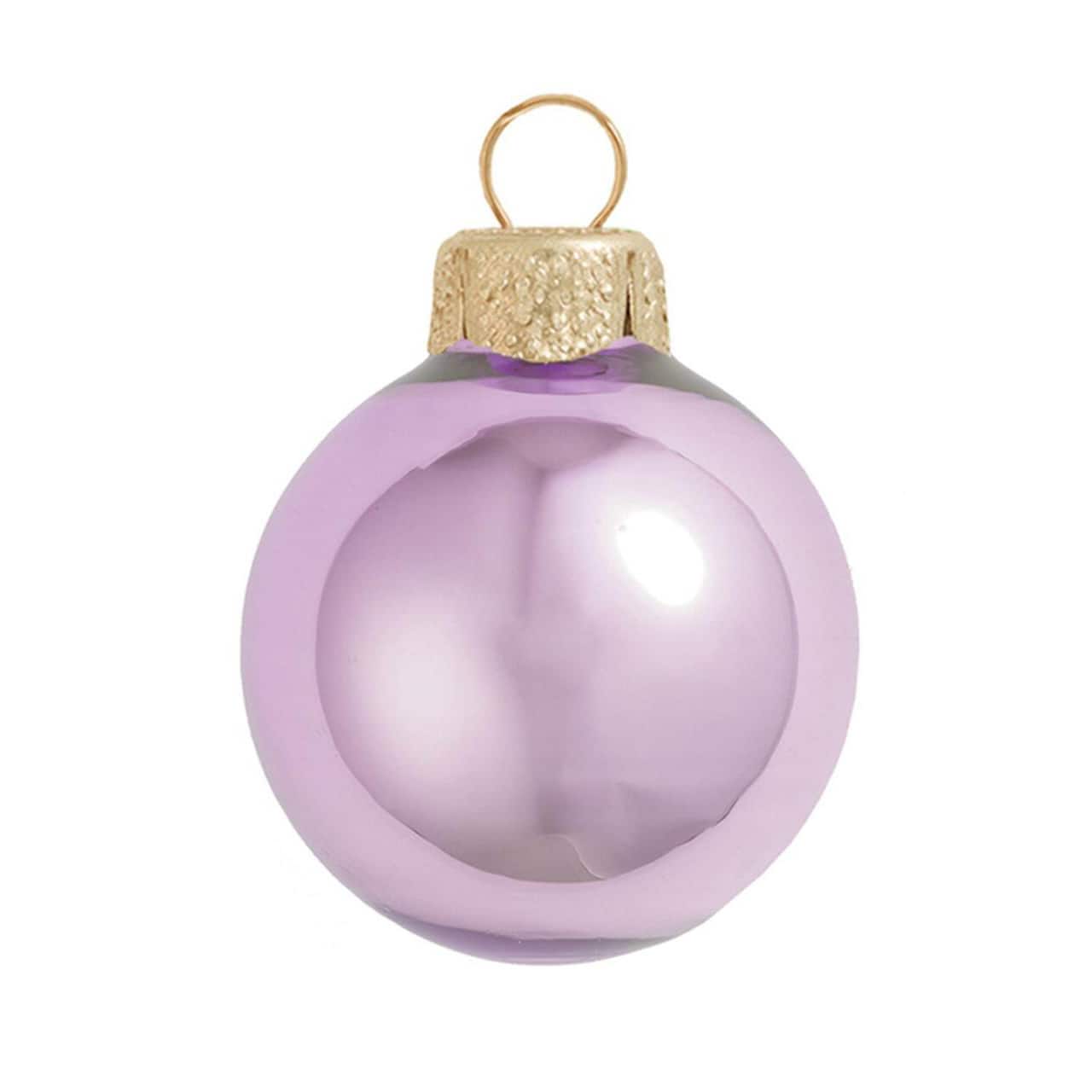 Whitehurst 6ct. 4&#x22; Pearl Glass Ball Ornaments