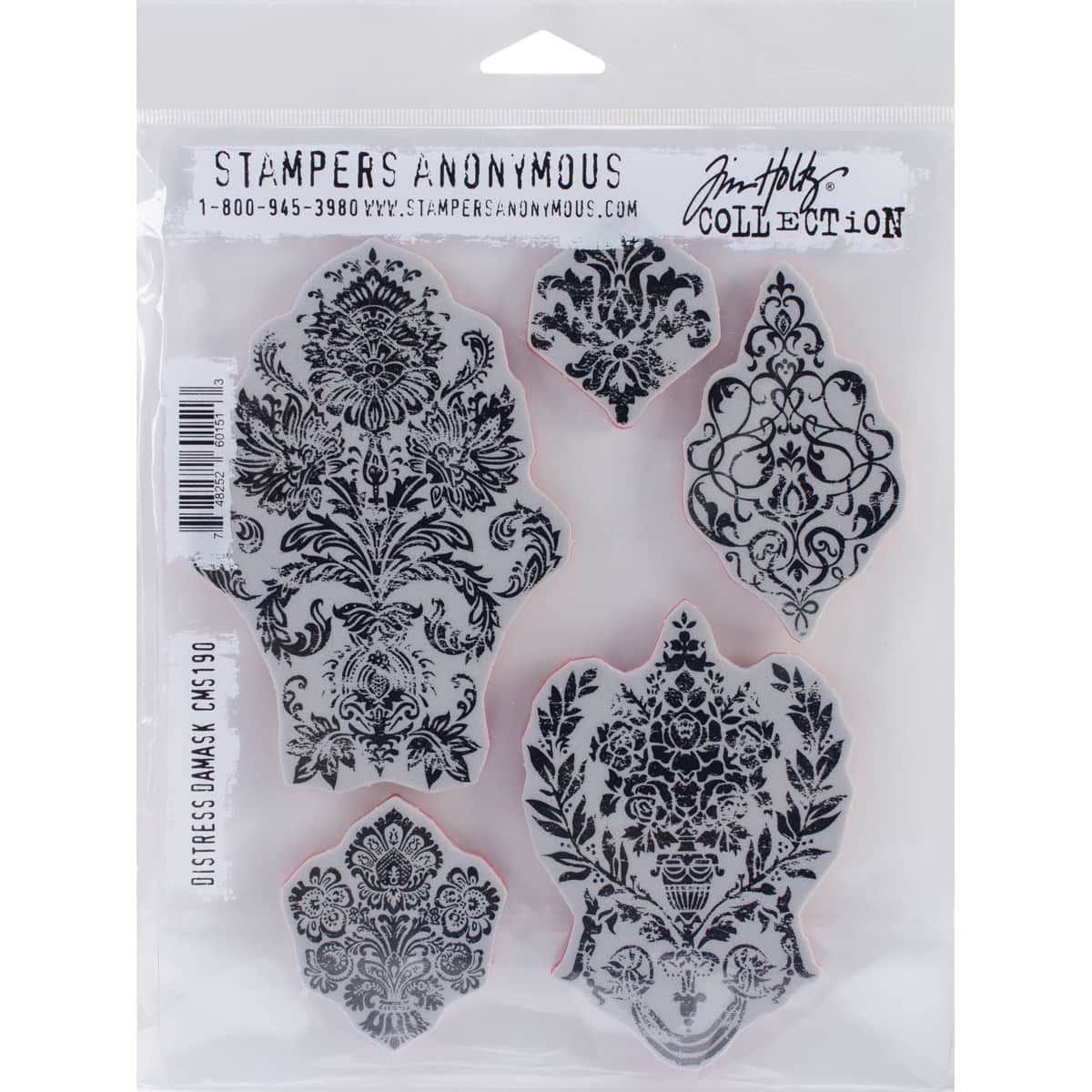 Tim Holtz Stamps Stampers Anonymous Artful Silhouettes Rubber Stamp