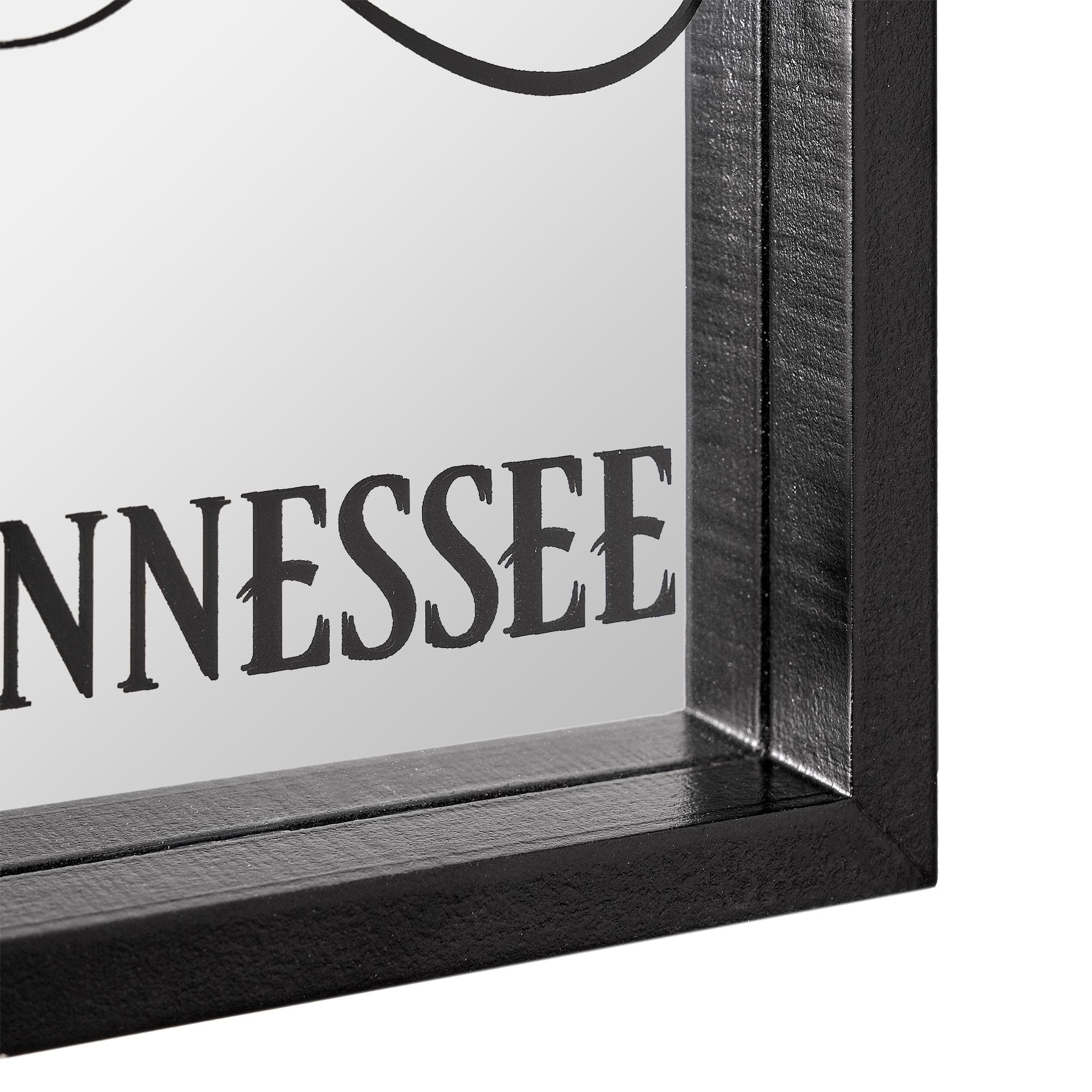 American Art Decor Grand Ole Opry Printed Mirror with Arched Frame - 11" x 14"