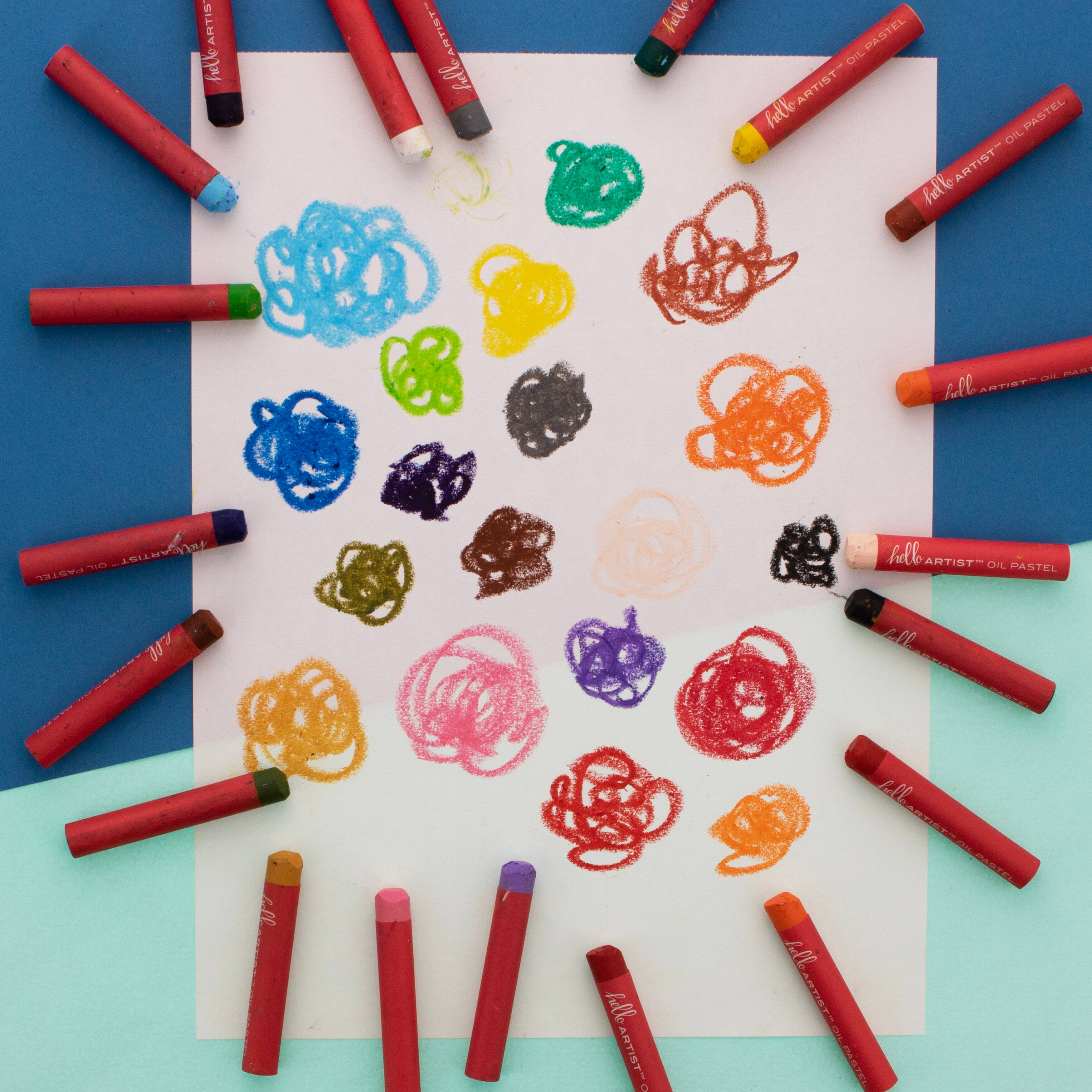 Hello, Artist!™ 20-Piece Oil Pastel Set