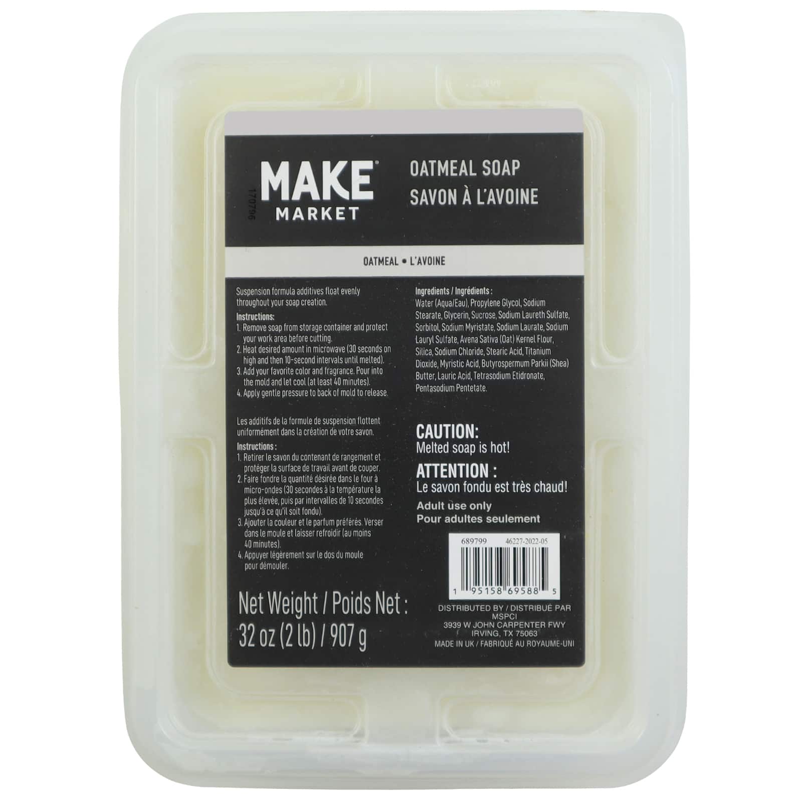 Velona Shea Butter Soap Base - 5 lb, Melt and Pour