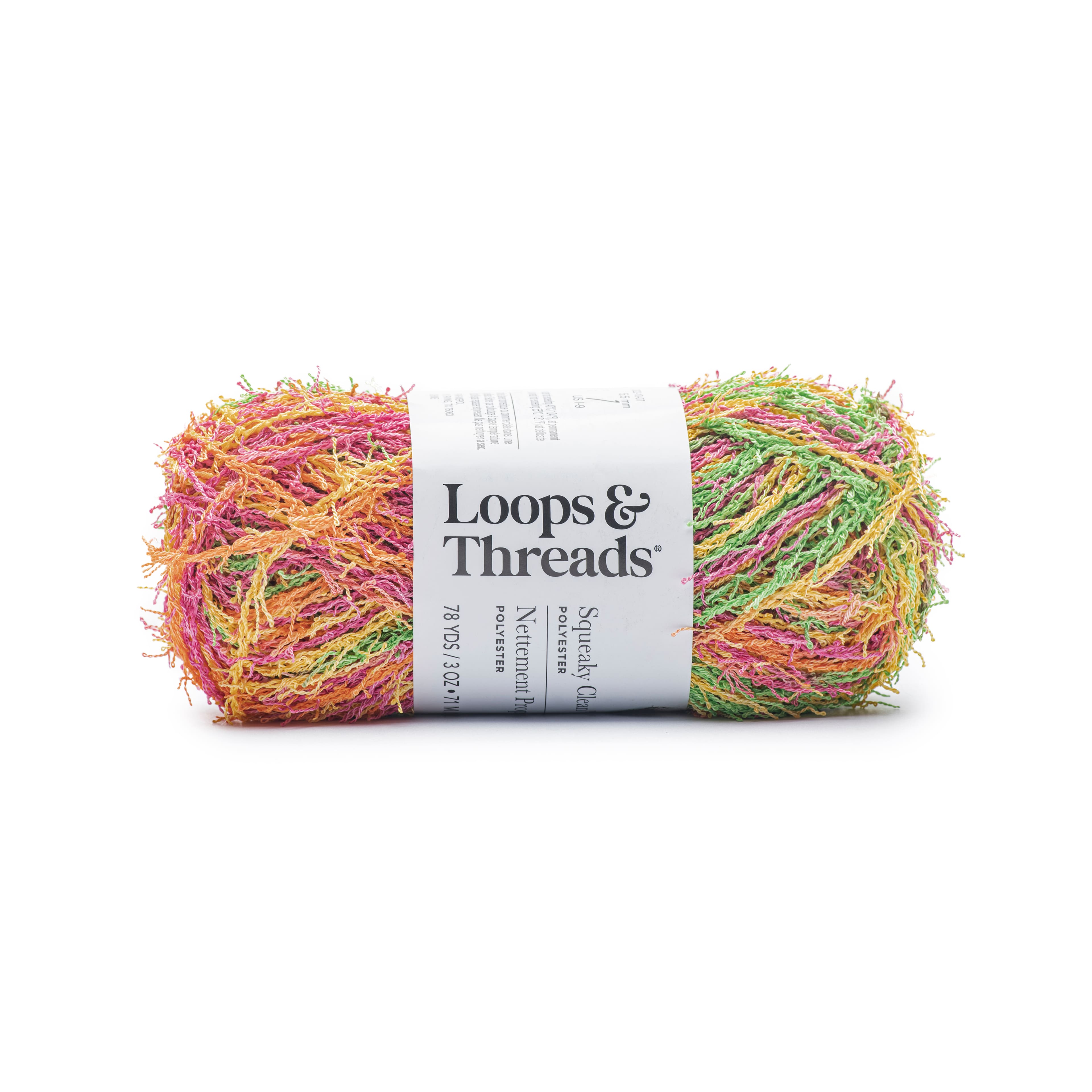 15 Pack: Squeaky Clean™ Prints Yarn by Loops & Threads®