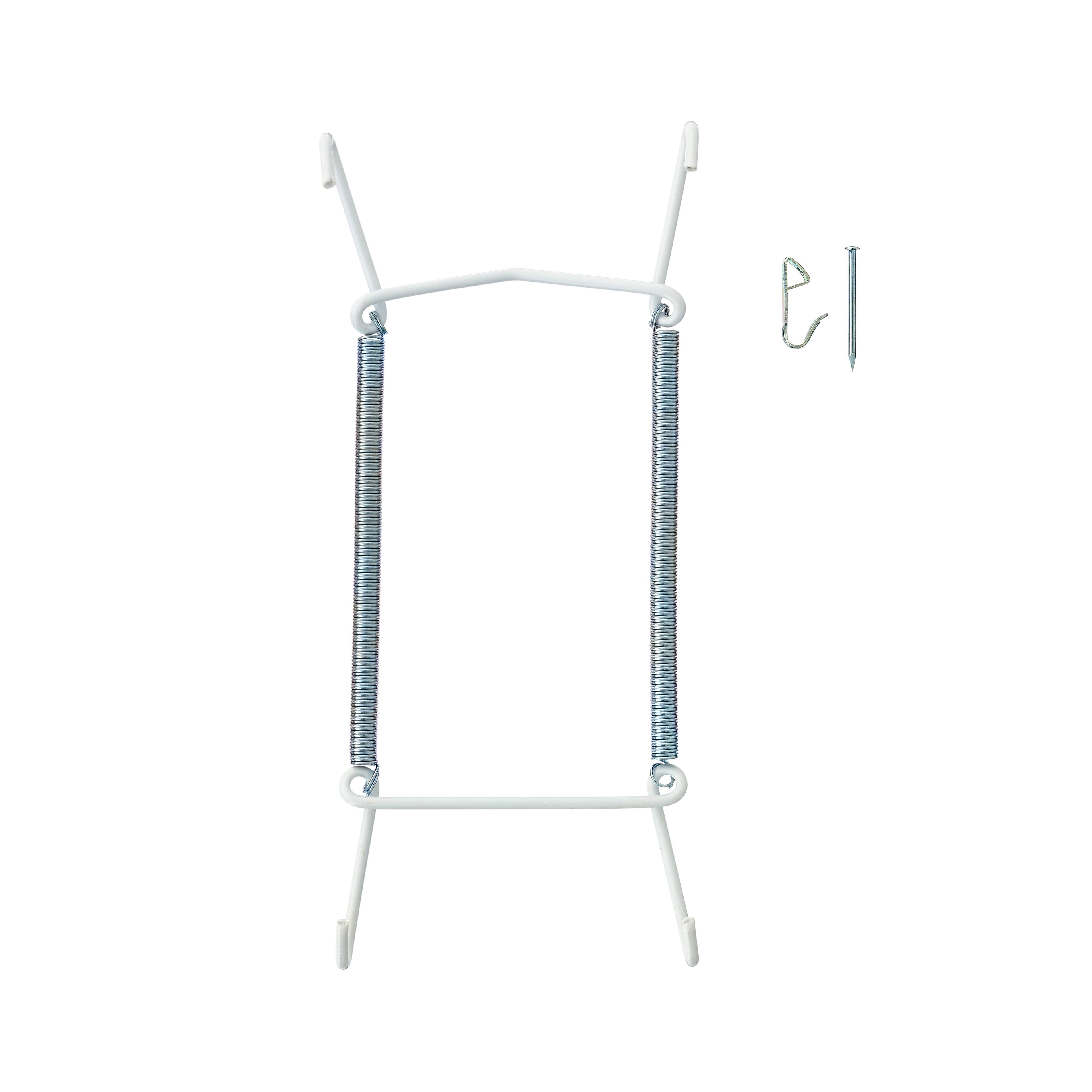 24 Pack: White Plate Hanger by Studio D&#xE9;cor&#xAE;