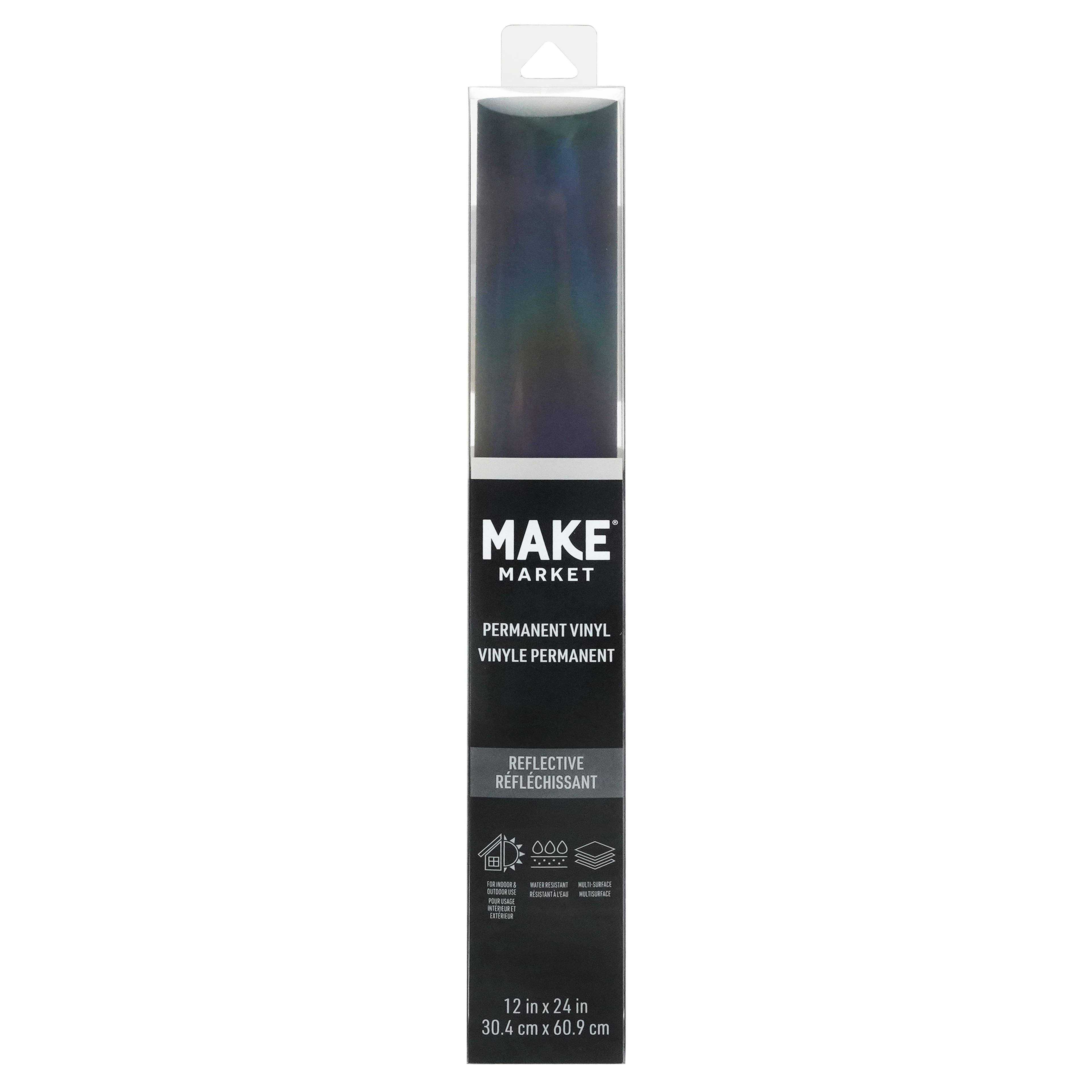 Reflective Oil Slick Permanent Vinyl by Make Market&#xAE;