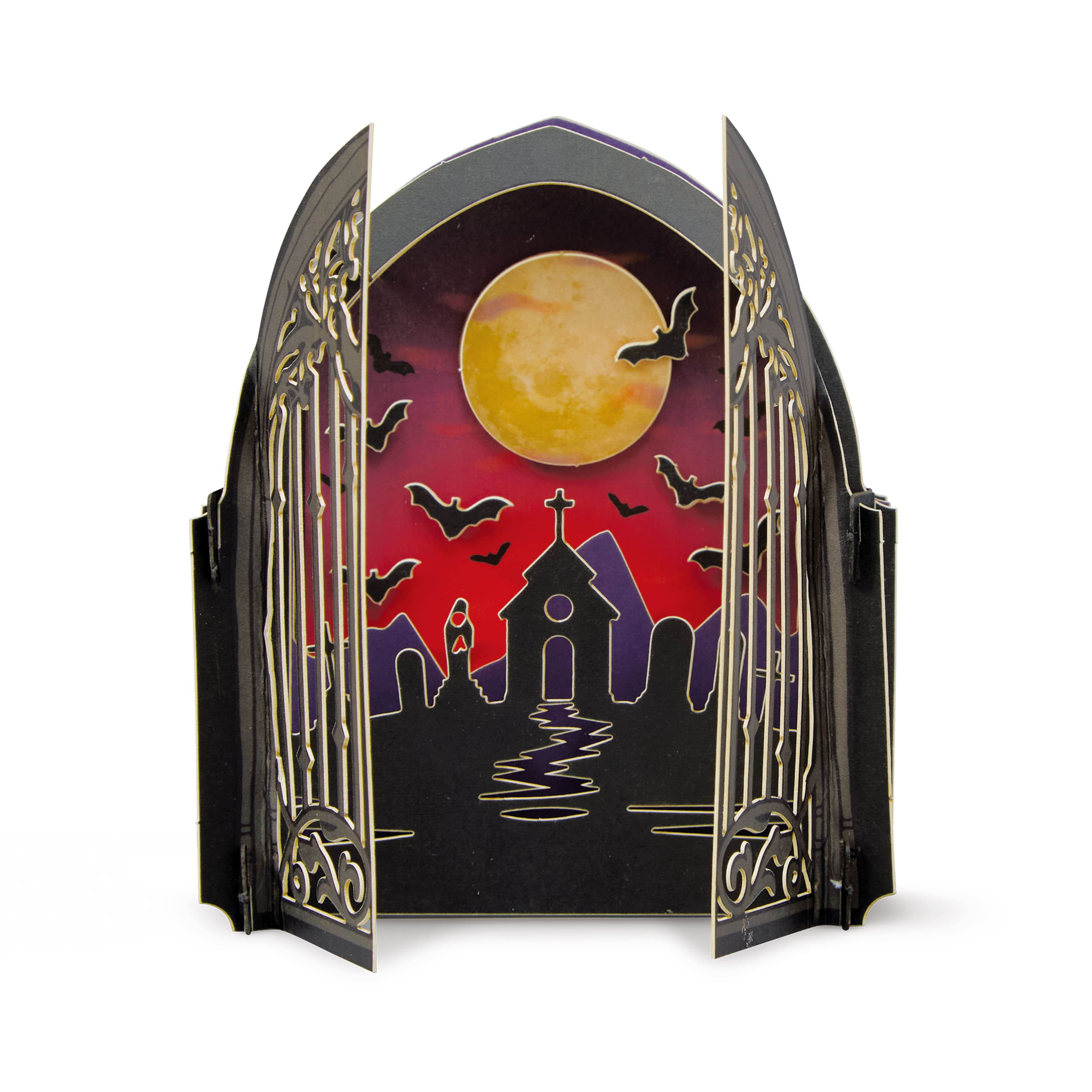 Haunted Cemetery Paper Diorama Kit by Recollections&#x2122;