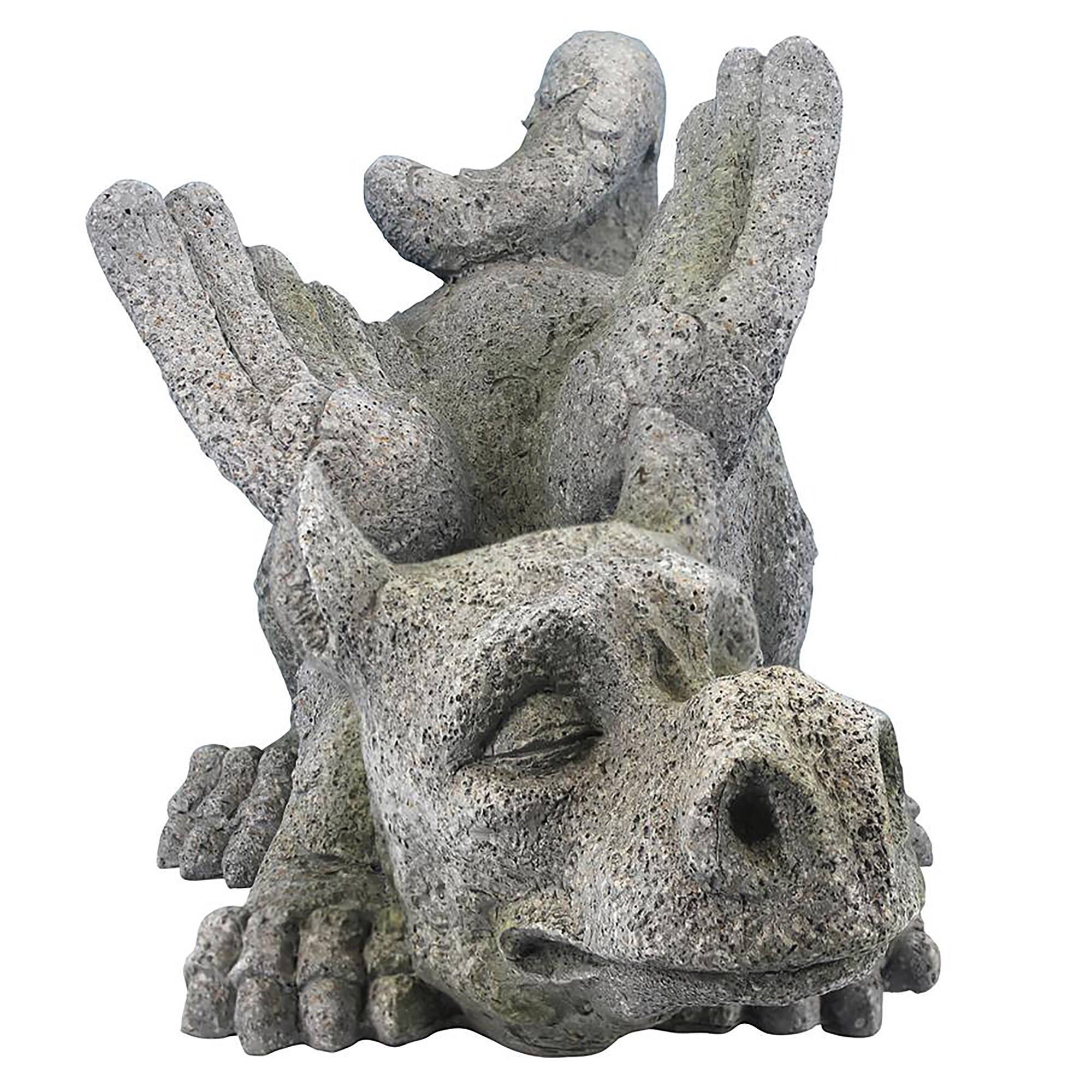 Design Toscano 14" Pounce the Mischievous Gothic Dragon Statue