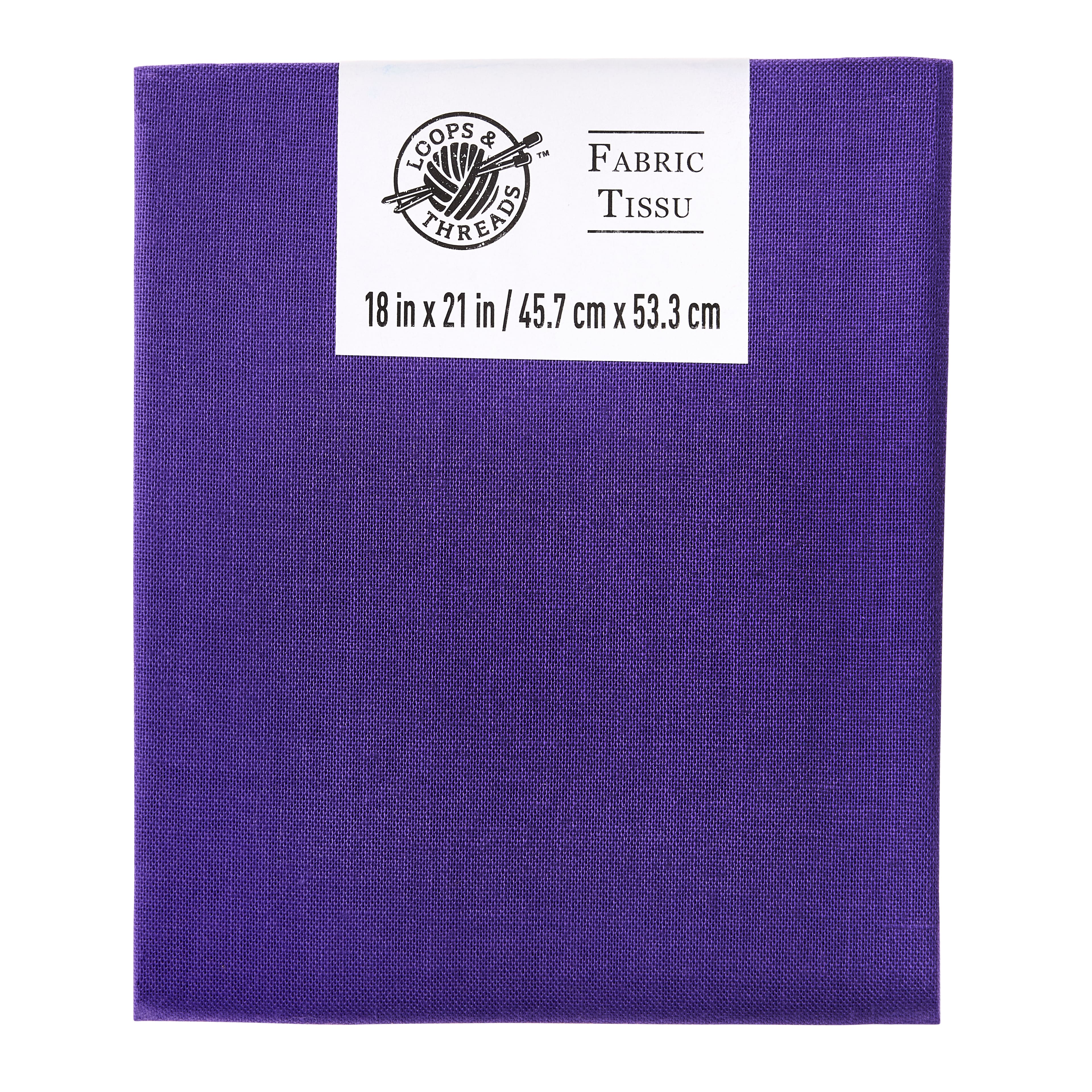 Solid Cotton Fabric by Loops & Threads®, Color: Purple | Michaels