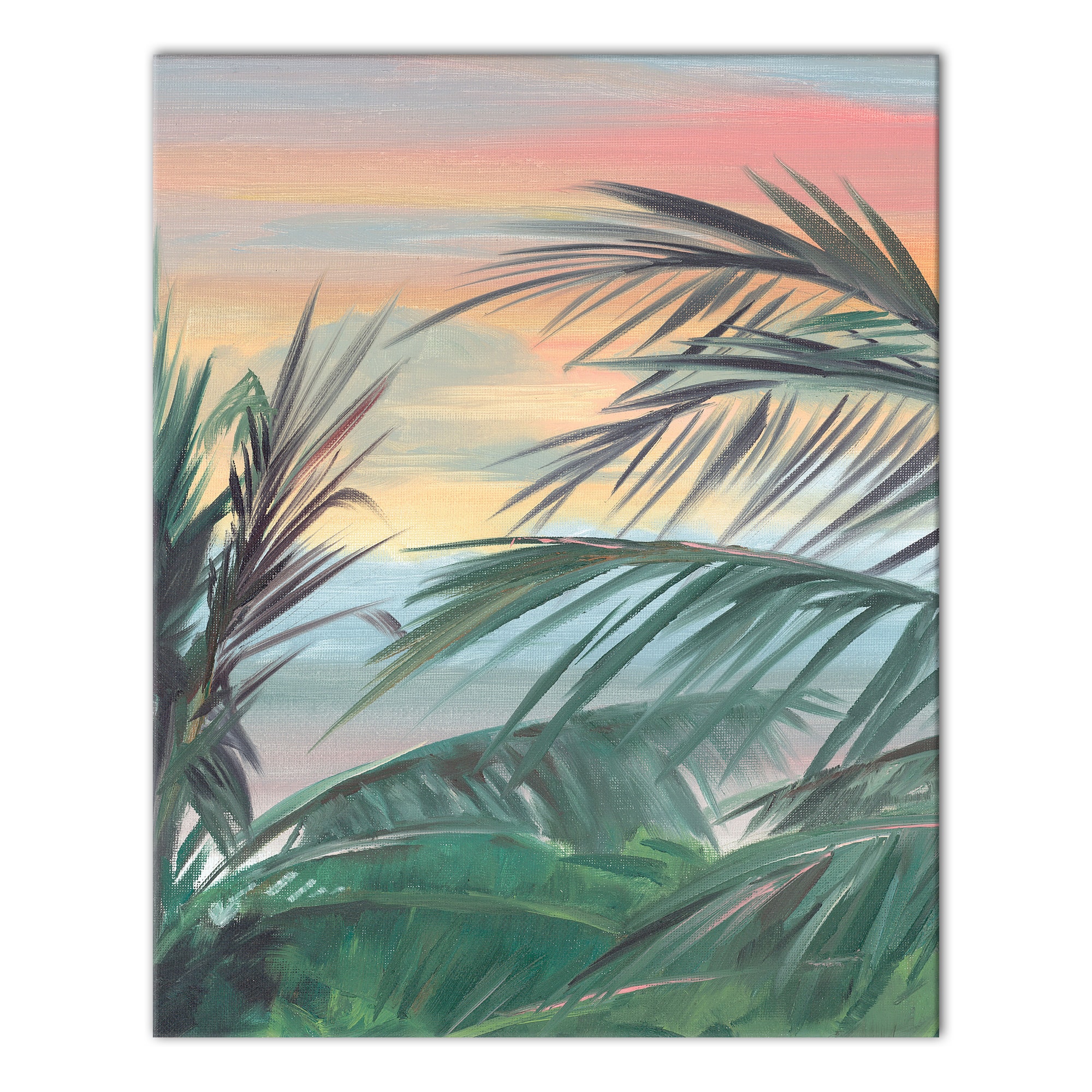 Hawaiian Sunset Canvas Wall Art