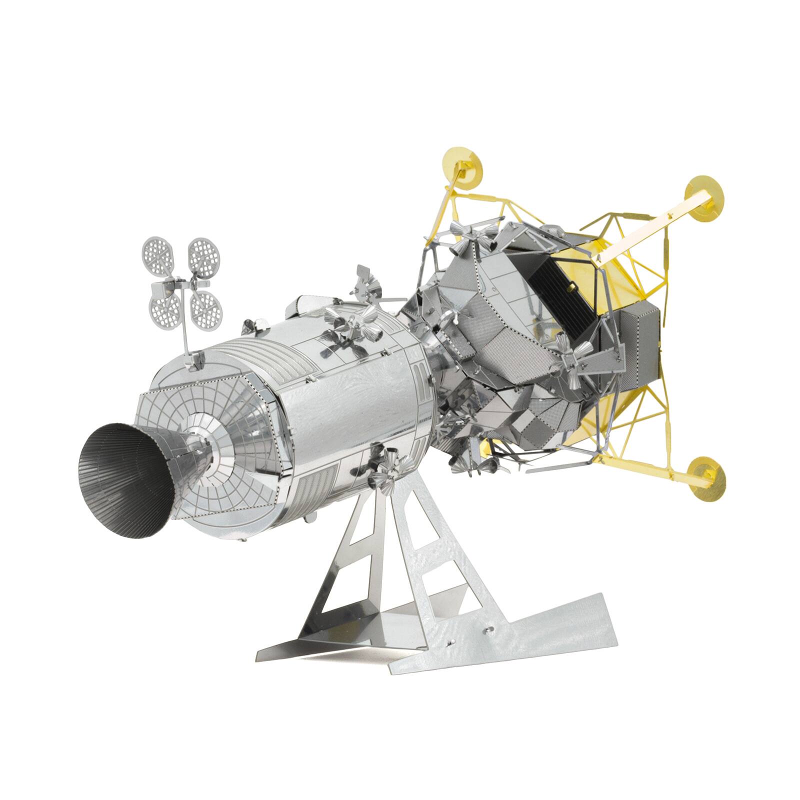 Details about   Fascinations Metal Earth 3D Steel Model Kit Apollo CSM with LM 