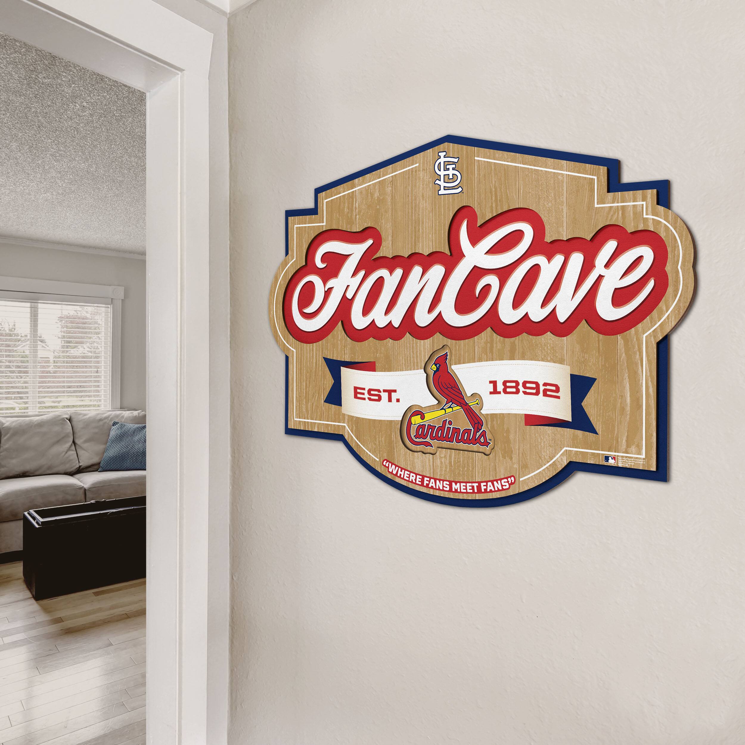 MLB Fan Cave Sign