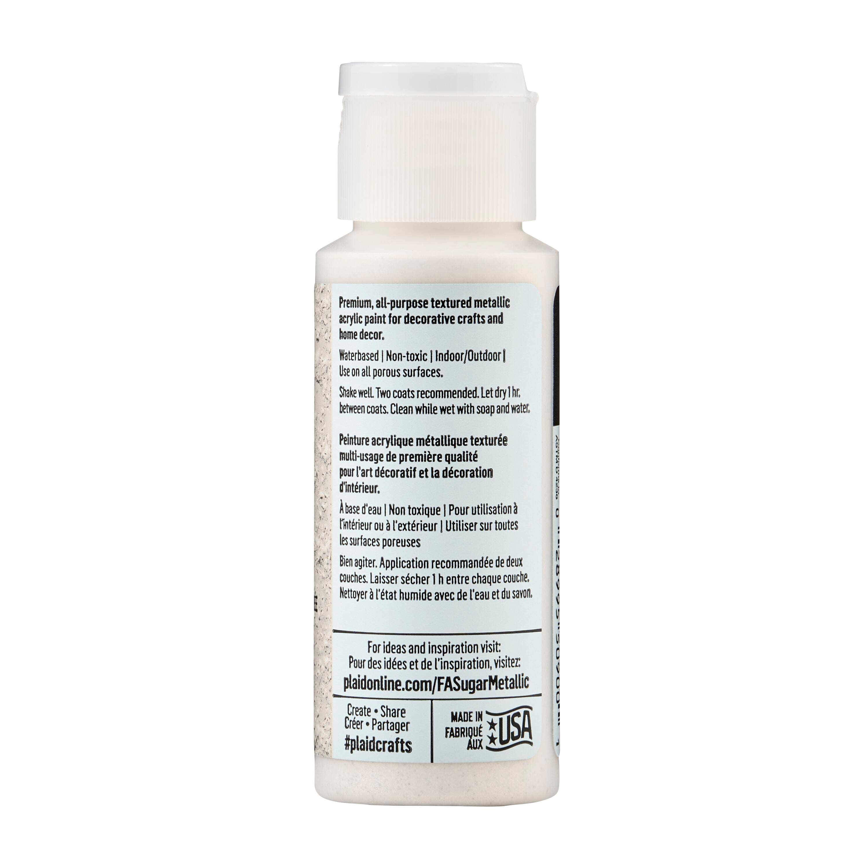 FolkArt&#xAE; Sugar Metallic&#x2122; Acrylic Paint
