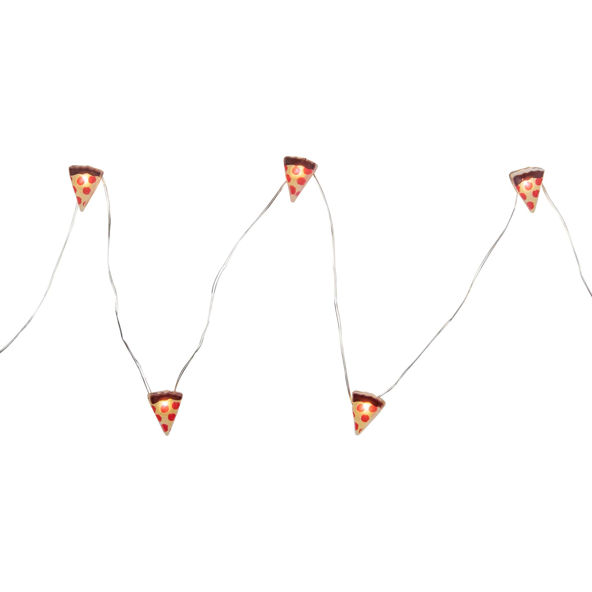 10ct. LED Pizza Fairy Lights Set