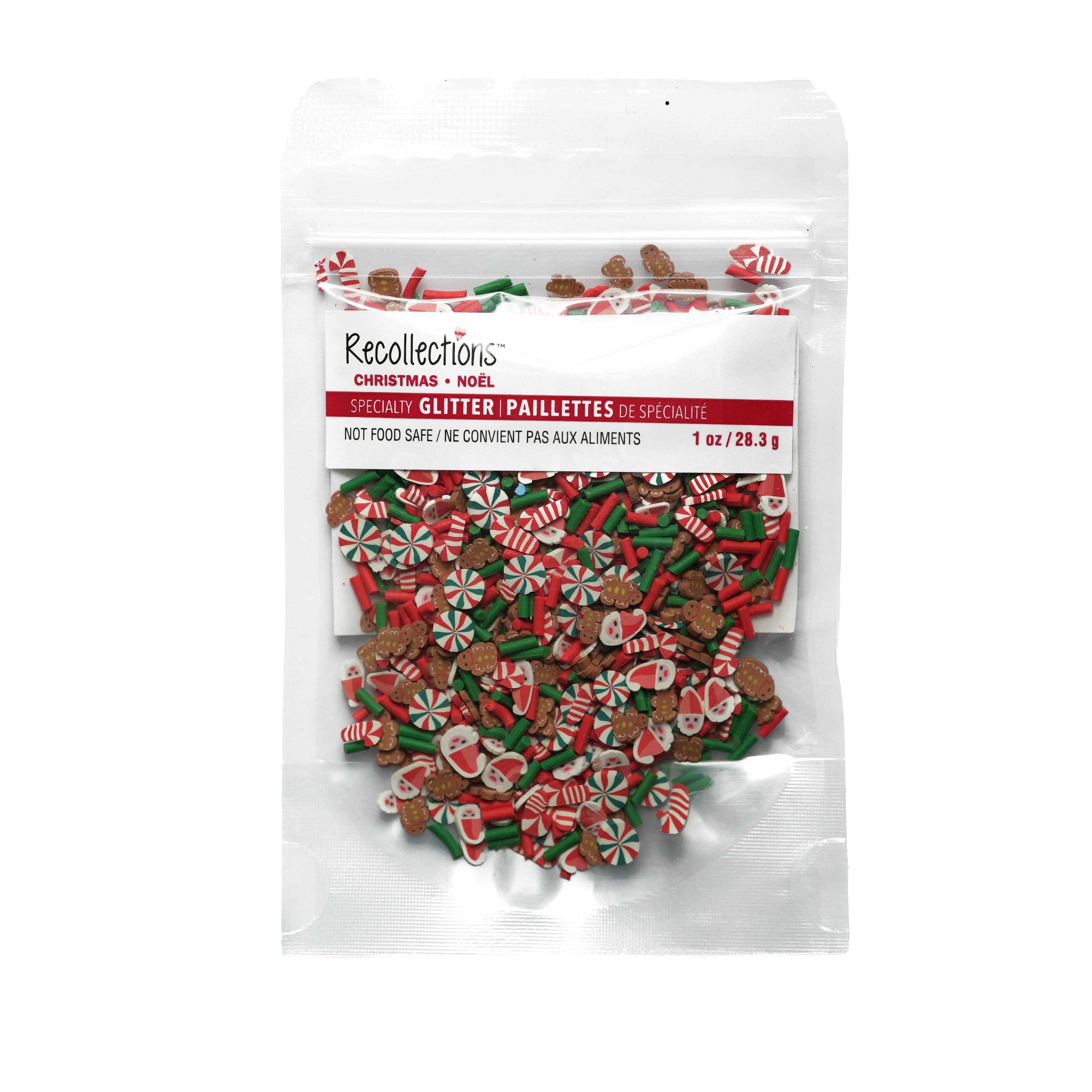 1oz. Christmas Mix Specialty Glitter by Recollections&#x2122;
